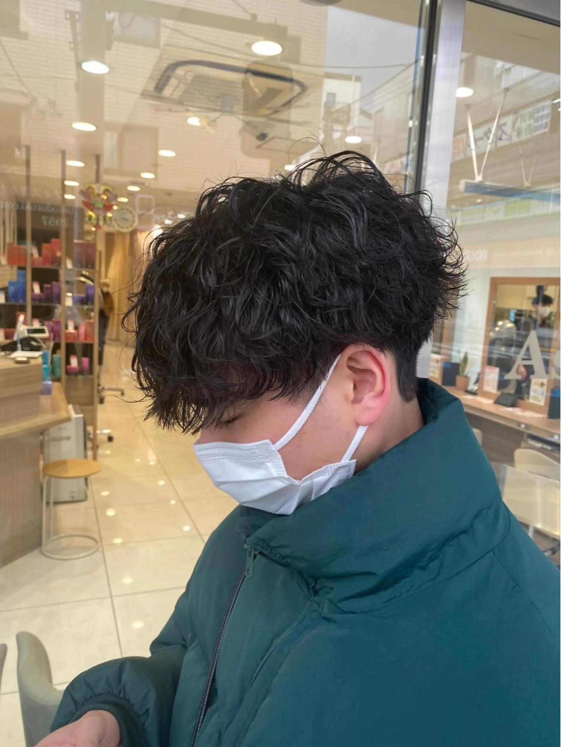 パーマ メンズ パーマ／縮毛矯正/ 店長 ・村田伊吹のヘアスタイル