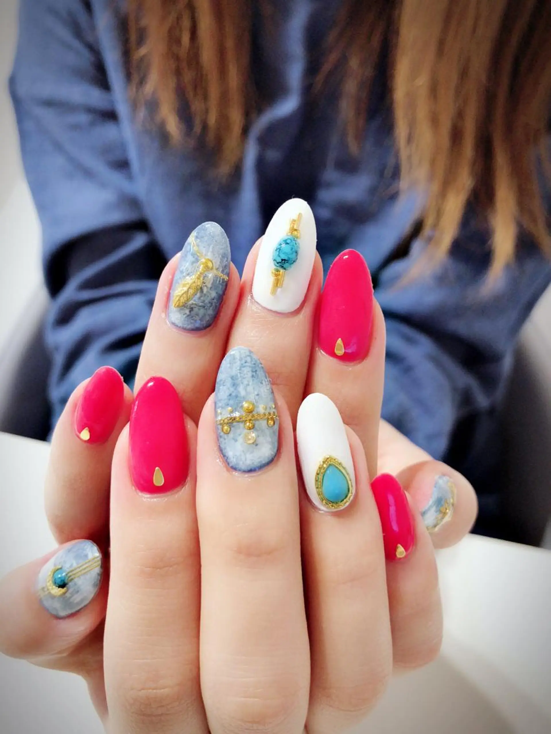 ネイル 赤色 * haruのネイルデザイン