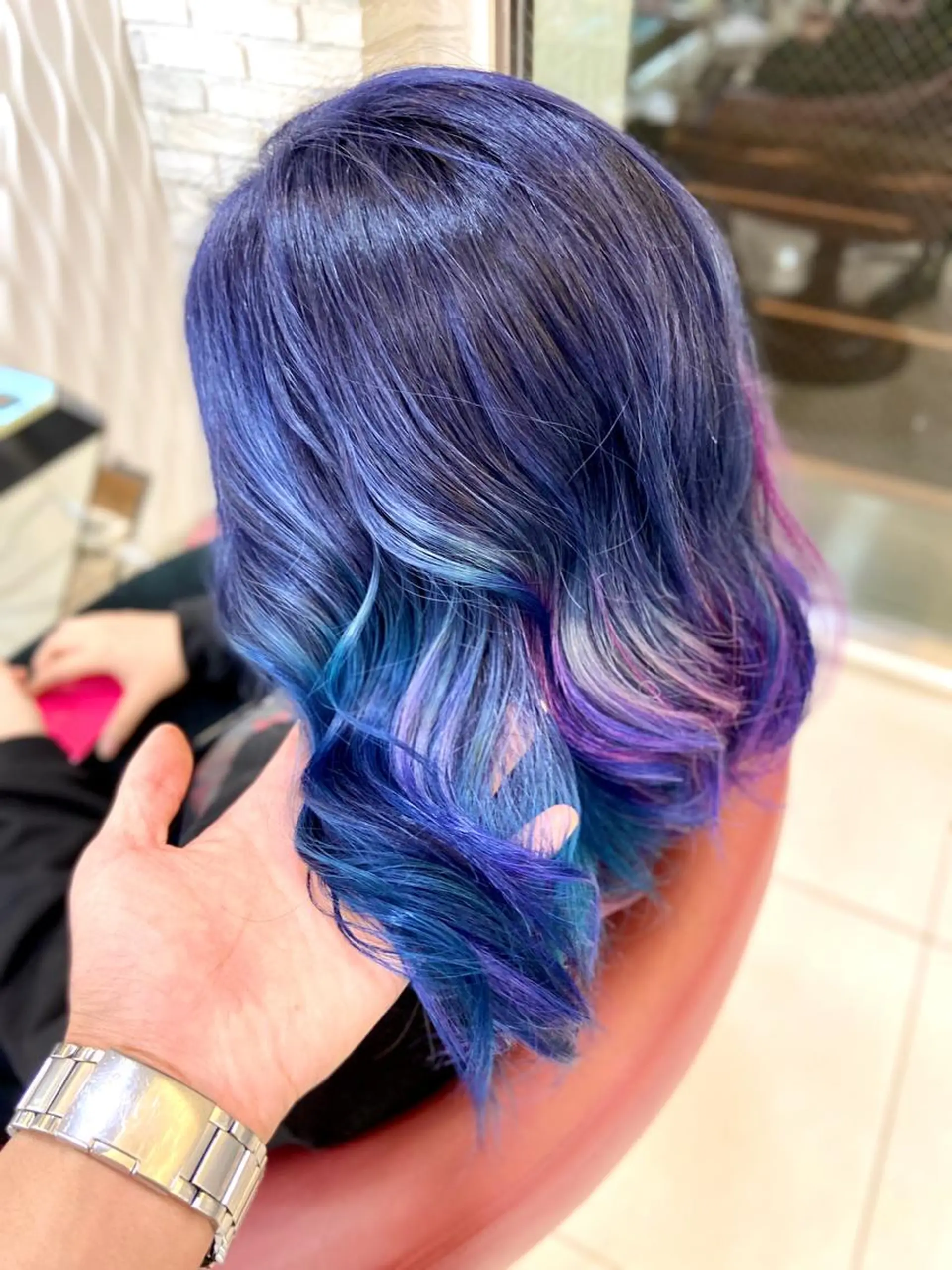 セミロング カラー 【髪質改善×カラー】 QUALIS沓掛貴浩のヘアスタイル