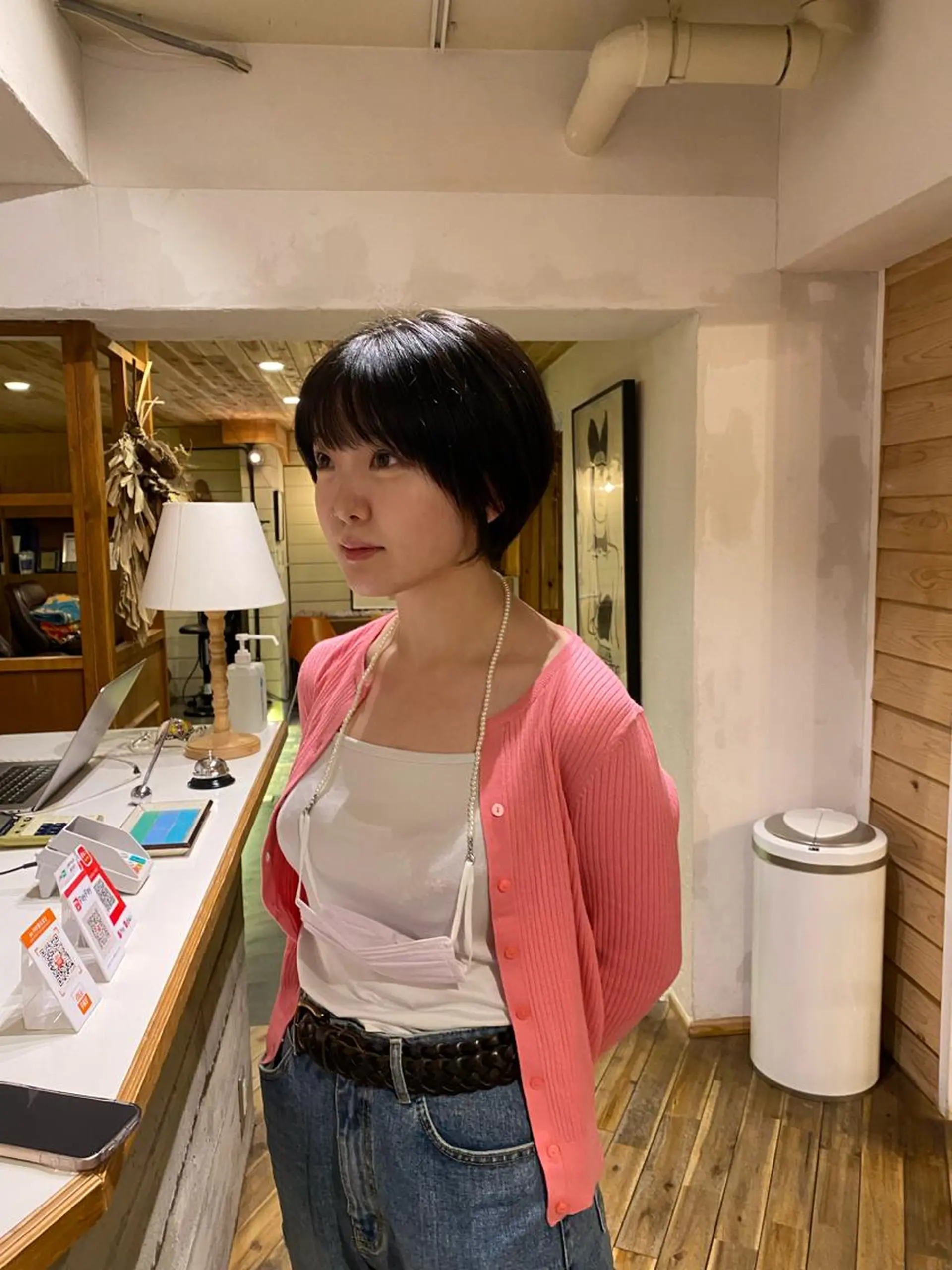 ショート カット ヘアカラー トリートメント 吉田 光佑のヘアスタイル