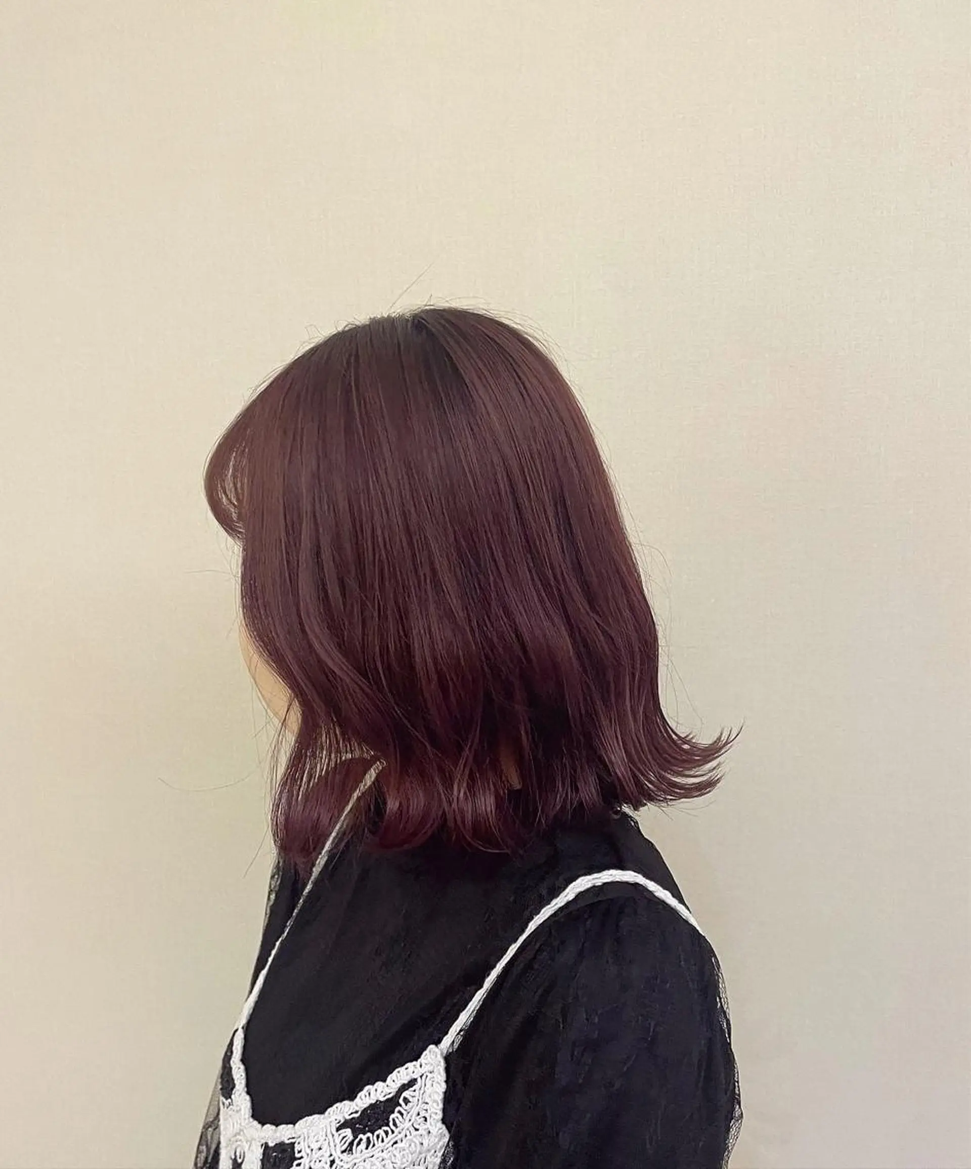 カラー ブリーチ ピンクカラー ピンクパープル GoodmorningPRIME所属・高濱 ひなよのマツエク・マツパデザイン