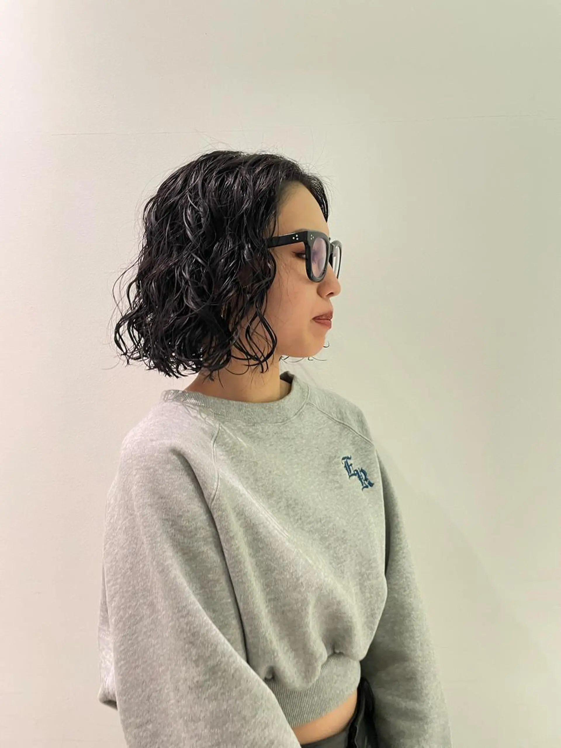 ショート カラー パーマ キッズ オトナヘア🌸 harukaのヘアスタイル