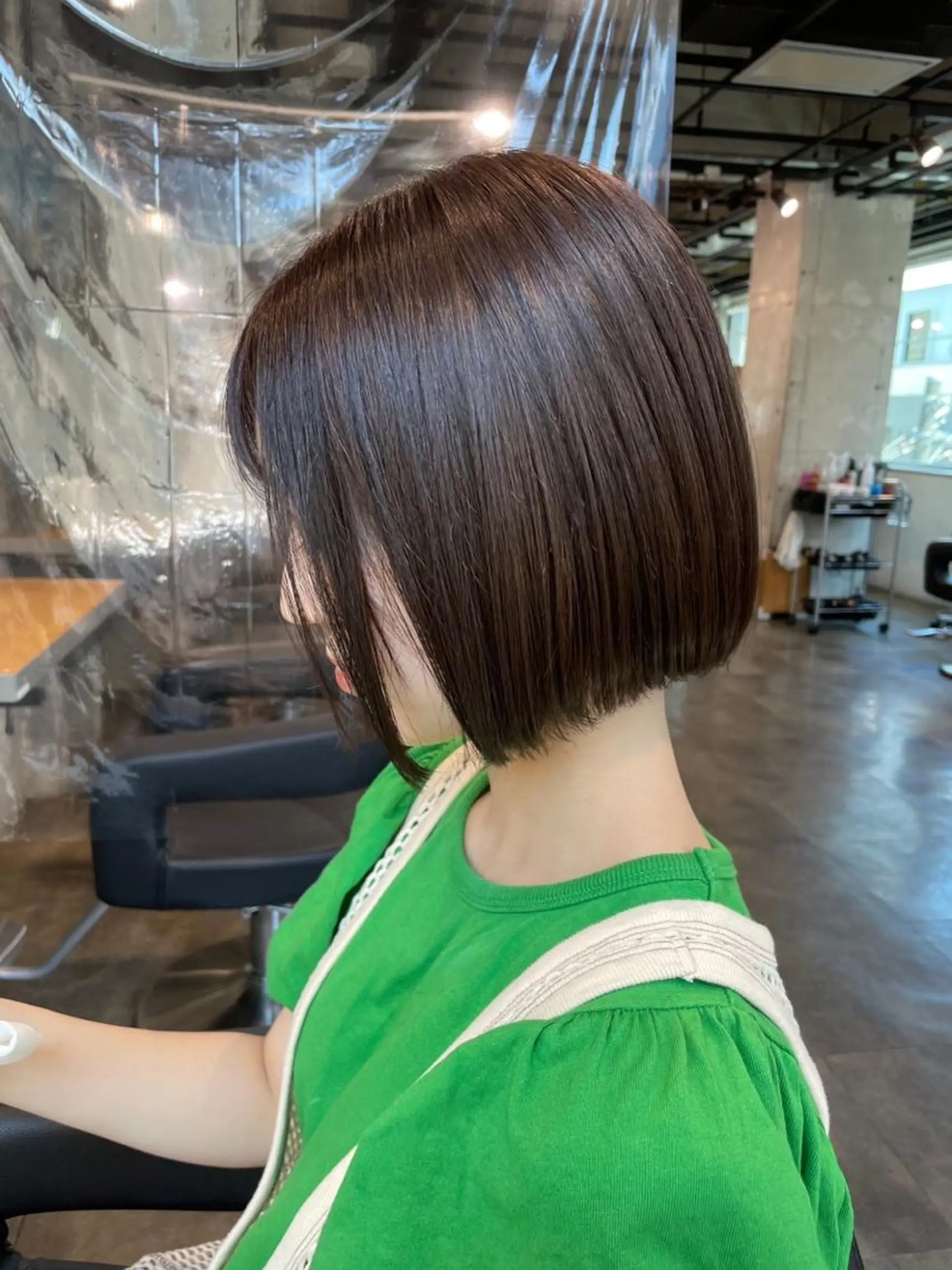 ショート カラー パーマ ヘアアレンジ メンズ キッズ ネイル マツエク・マツパ アイブロウ 【縮毛矯正ブリーチ】 MANATO🌈のヘアスタイル