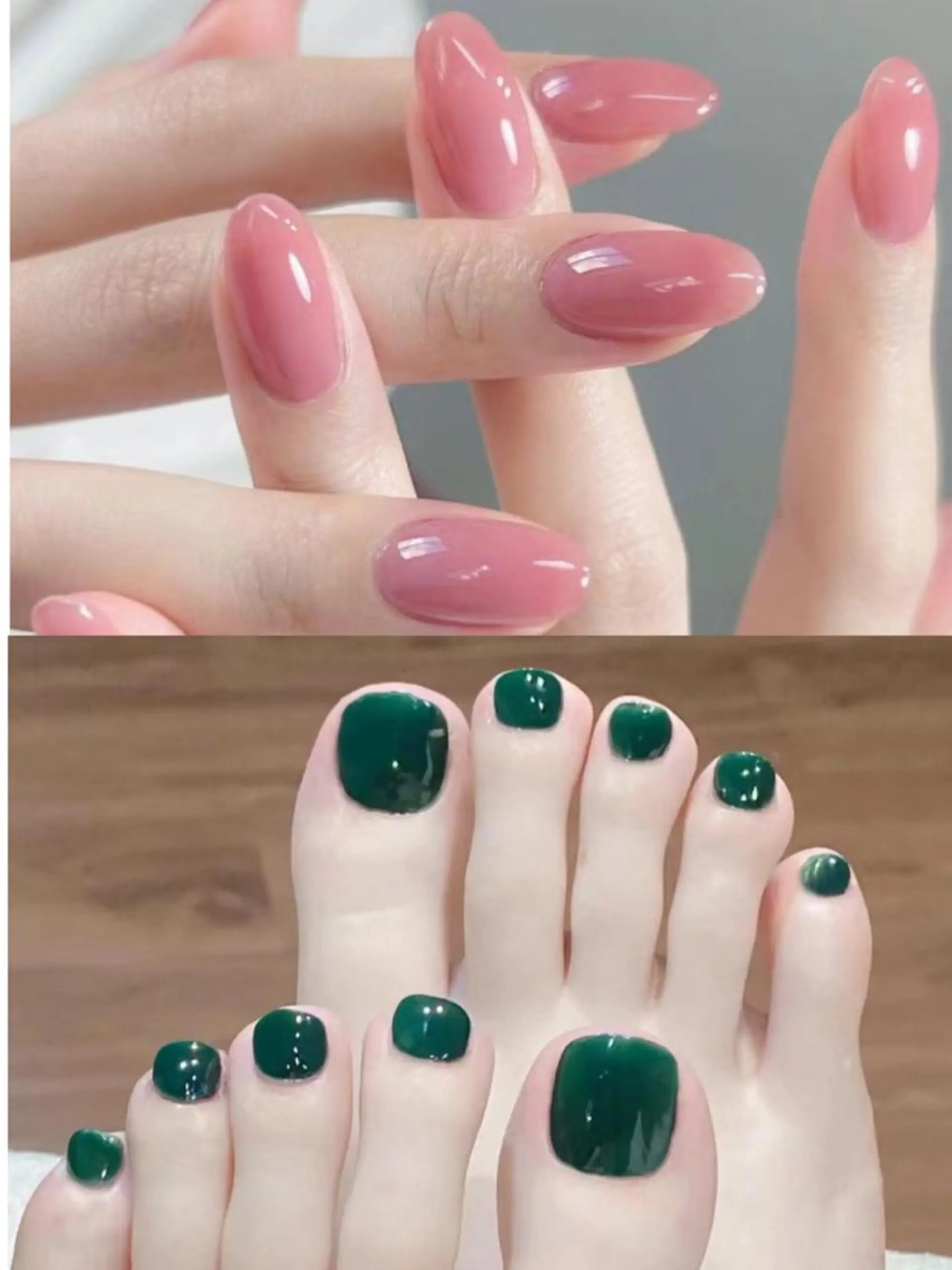 ネイル ハンドネイル フットネイル MoonNail ユリ🌸のネイルデザイン