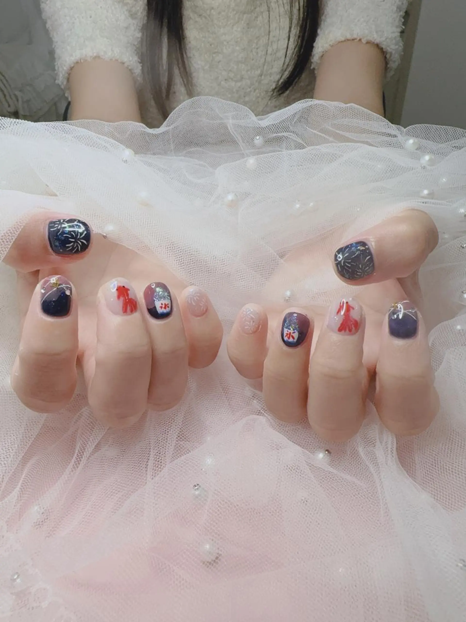 ネイル ハンドネイル 🎀シズカ nail🎀のネイルデザイン