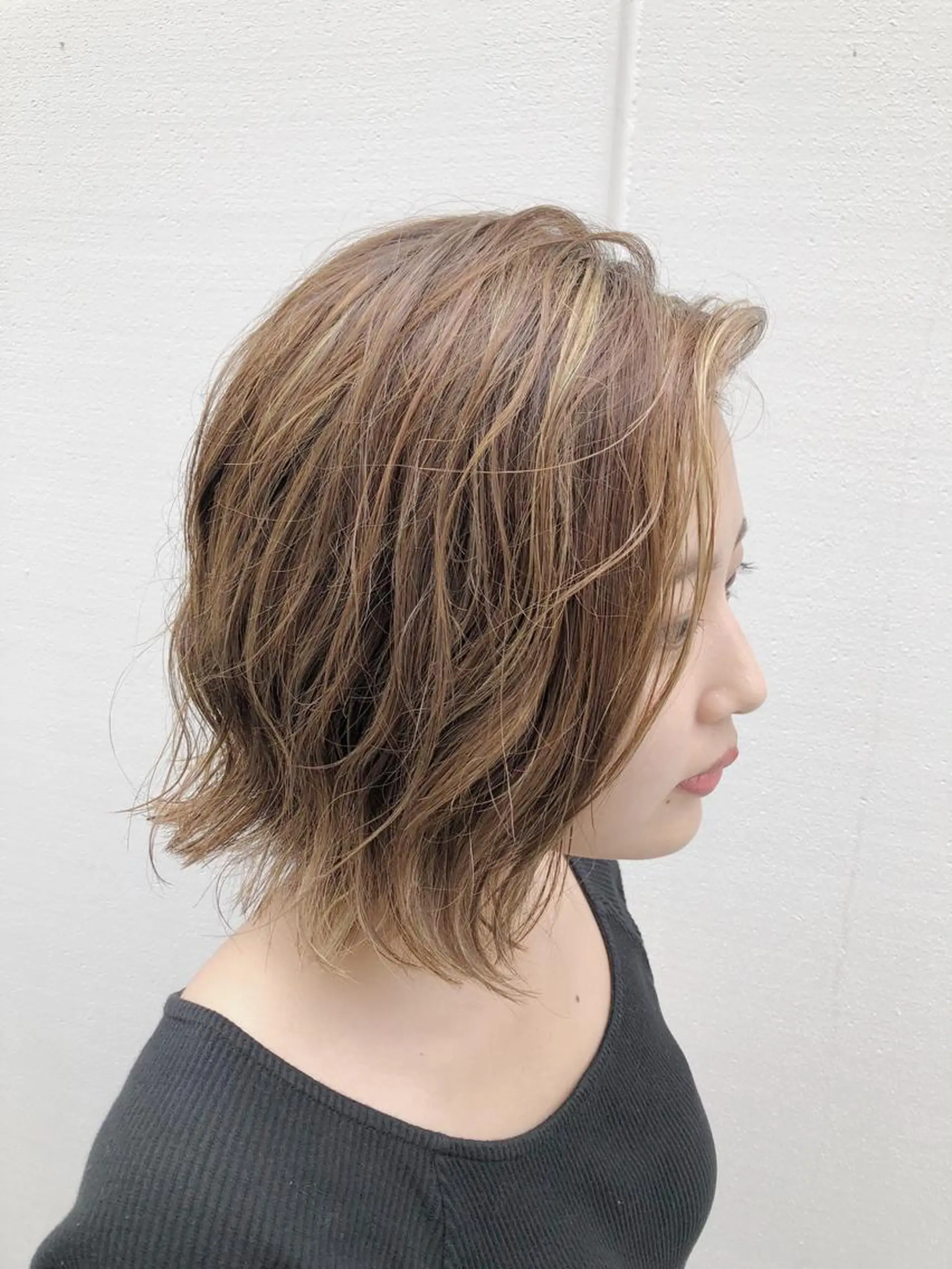 ショート カラー ノグチ ユウキ/ボブのヘアスタイル