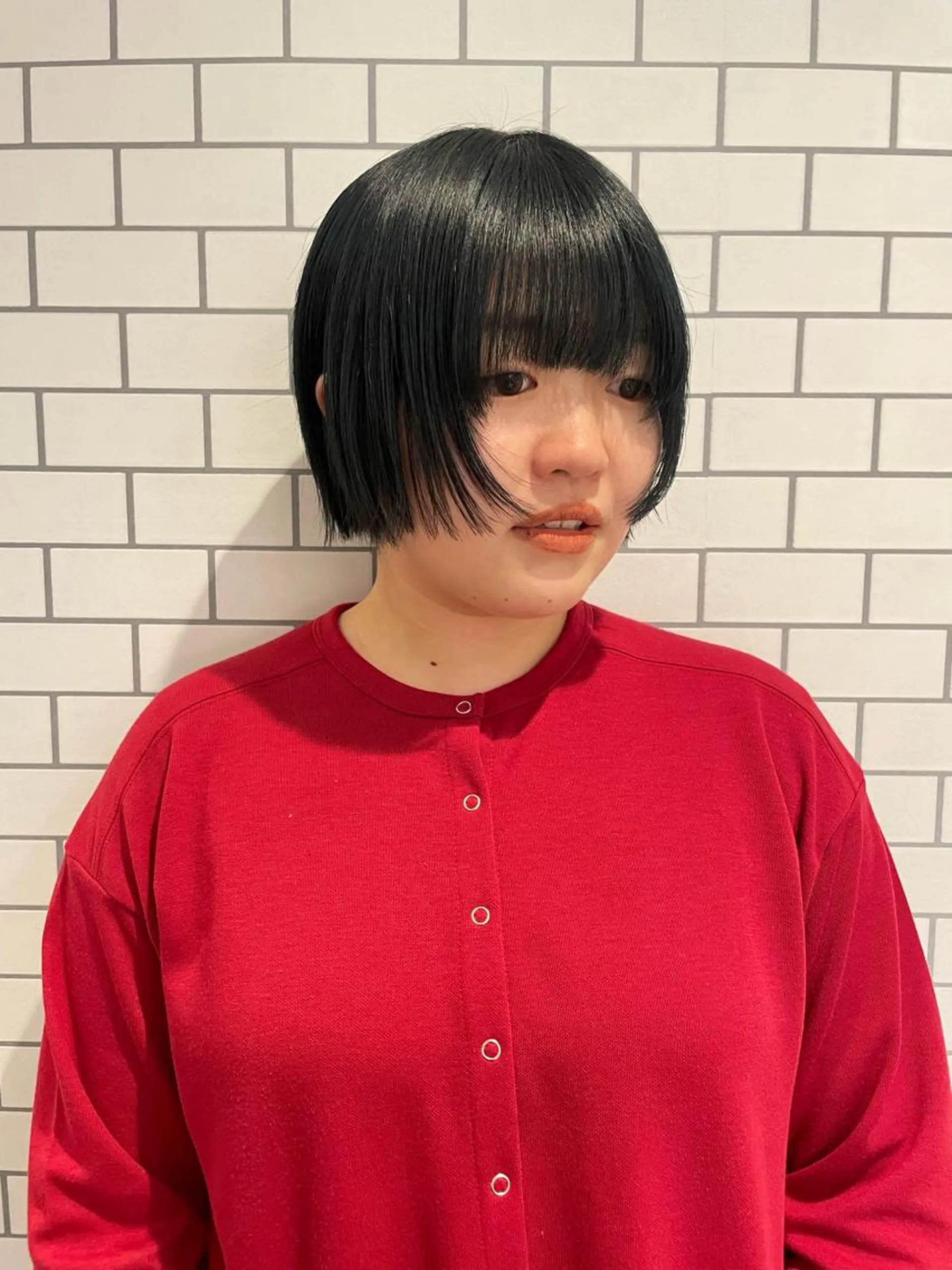 ショート カラー もりしま あやかのヘアスタイル