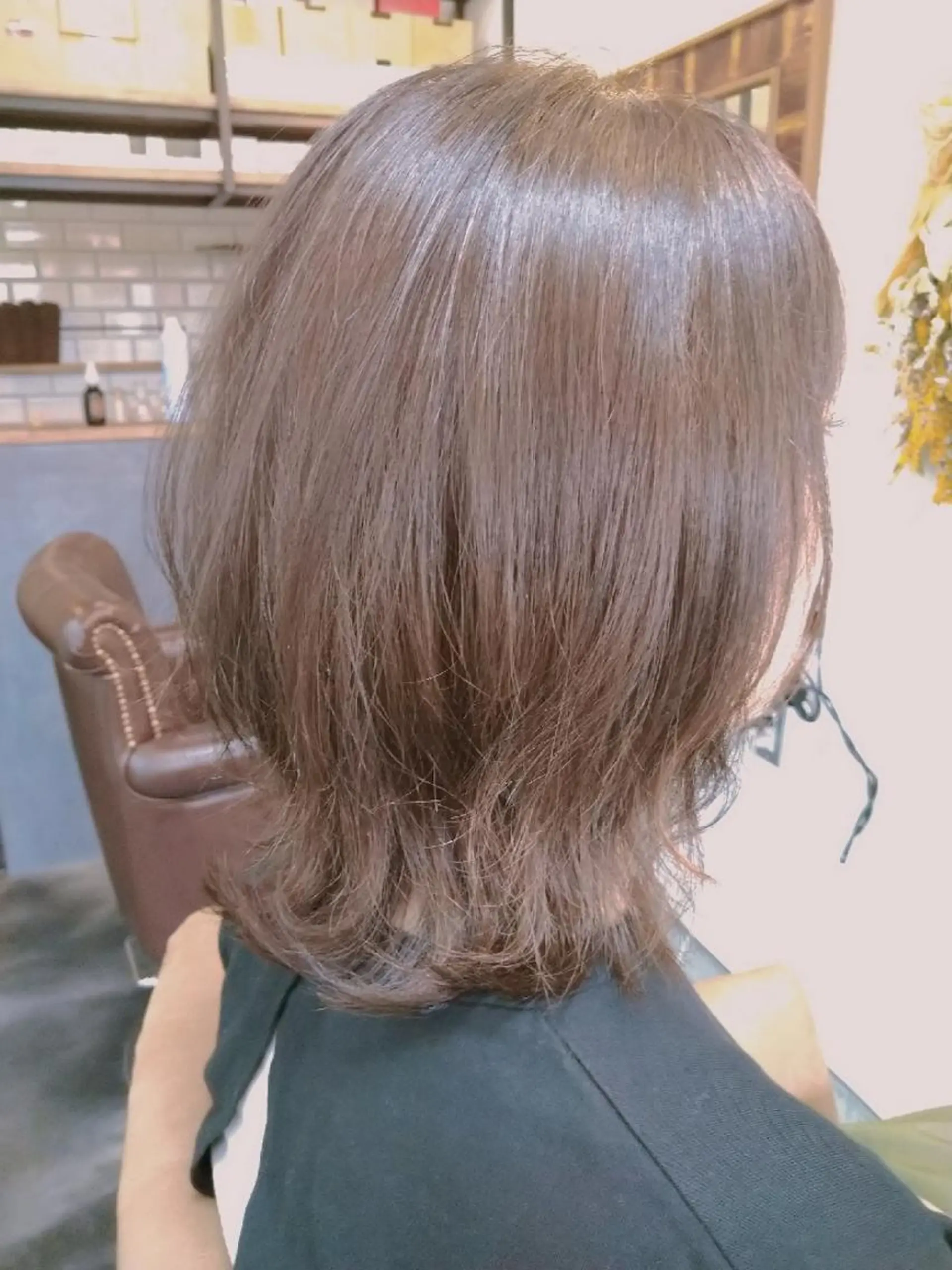 ミディアム カラー charme 木澤のヘアスタイル