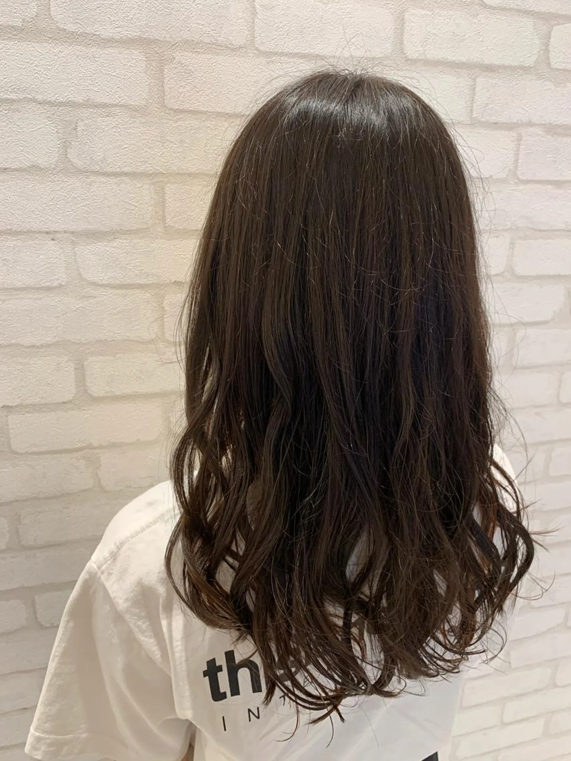 セミロング カラー アッシュ アッシュブラウン ブラウンカラー Gain Nanamiのエステ・リラクイメージ