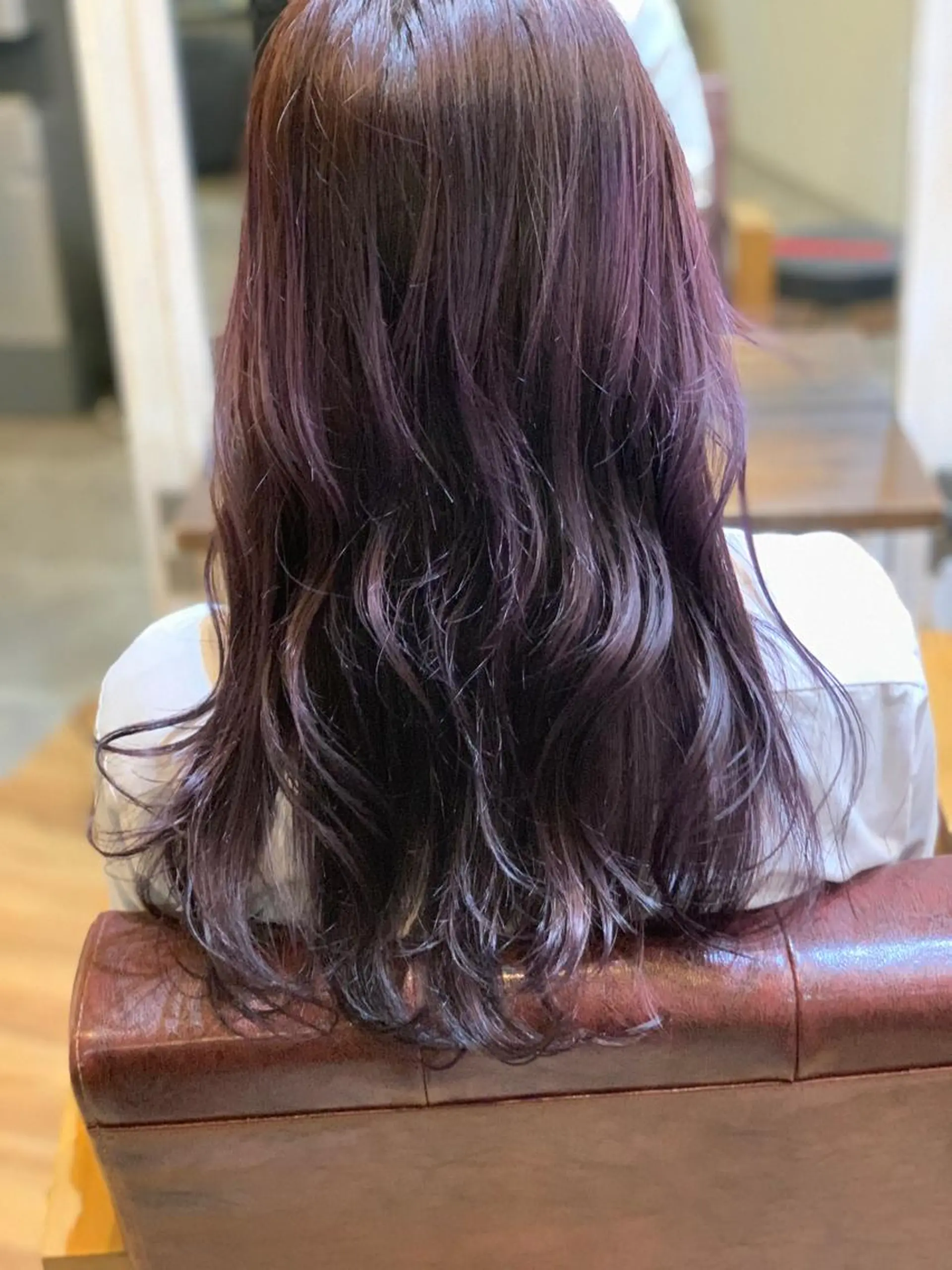 セミロング ヘアカラー CECIL hair なんば店所属・メンズパーマ 艶髪☆店長☆有馬のヘアスタイル