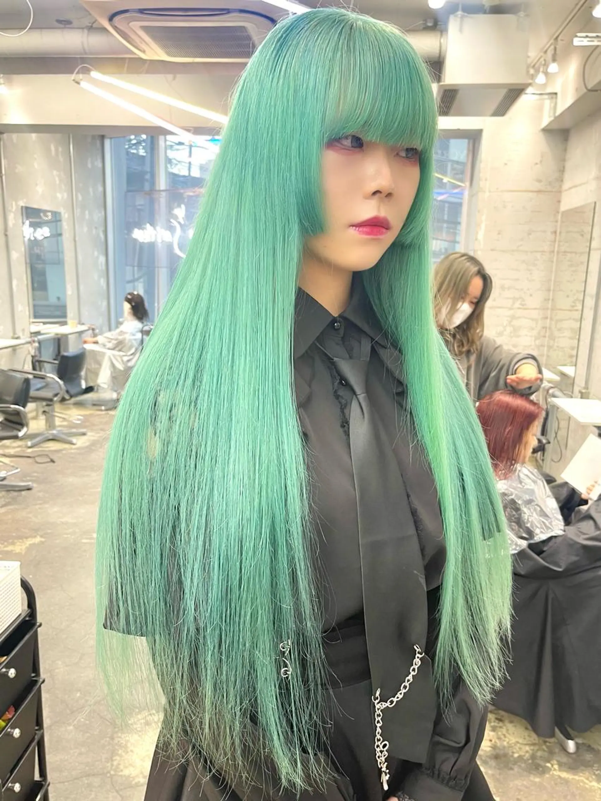 ロング カラー レイヤーカットとハイ トーン/HIROKIのヘアスタイル