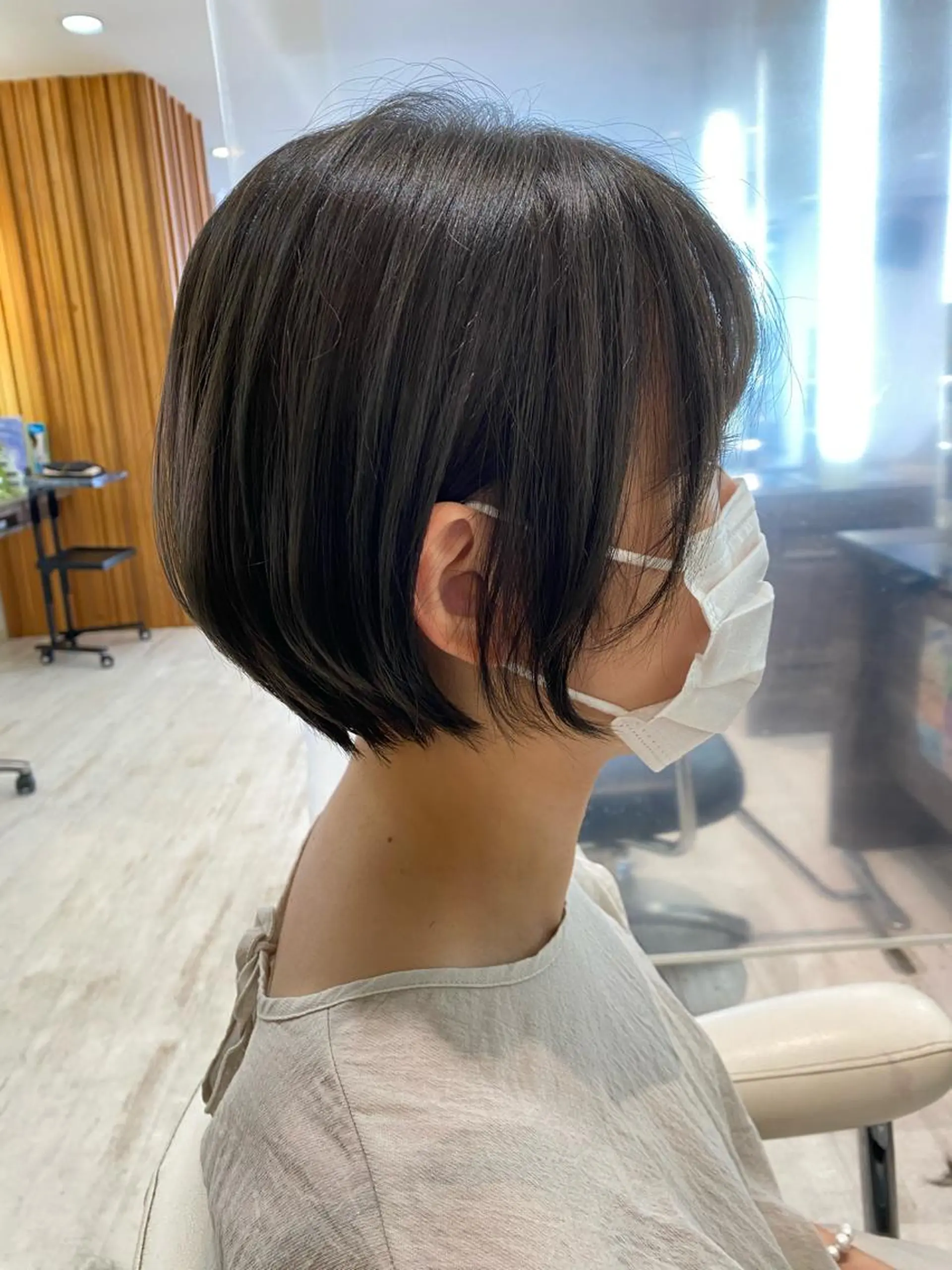 ショート ショートボブ ボブ ショートヘア ショート/ボブ🌿 大野ちかのヘアスタイル