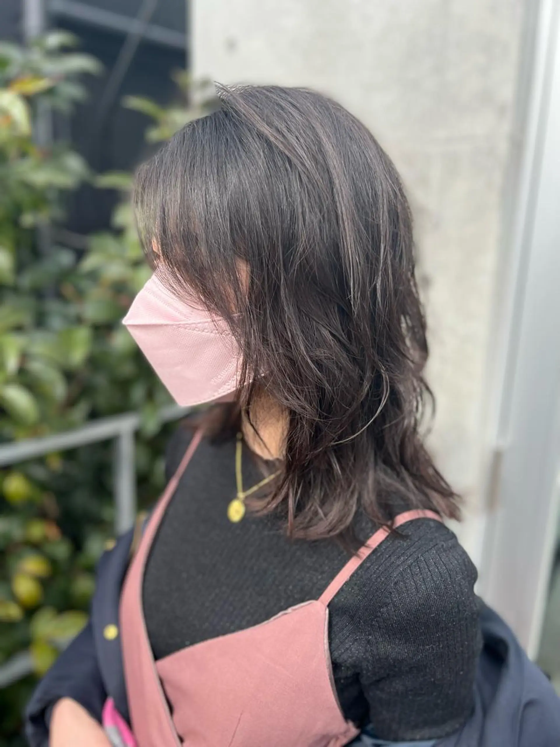 ミディアム パーマ ミディアムパーマ レイヤーカット ウルフカット 誰よりも丁寧なカット 🍀小林輝のヘアスタイル