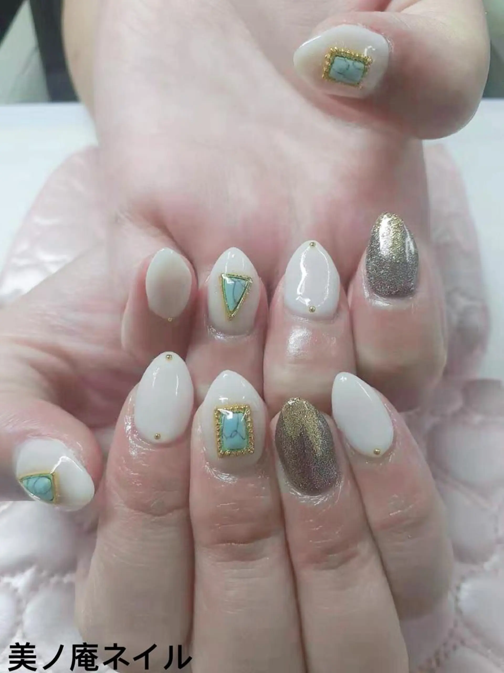 ネイル 美ノ庵ネイルサロン メトロポリタン前店のネイルデザイン