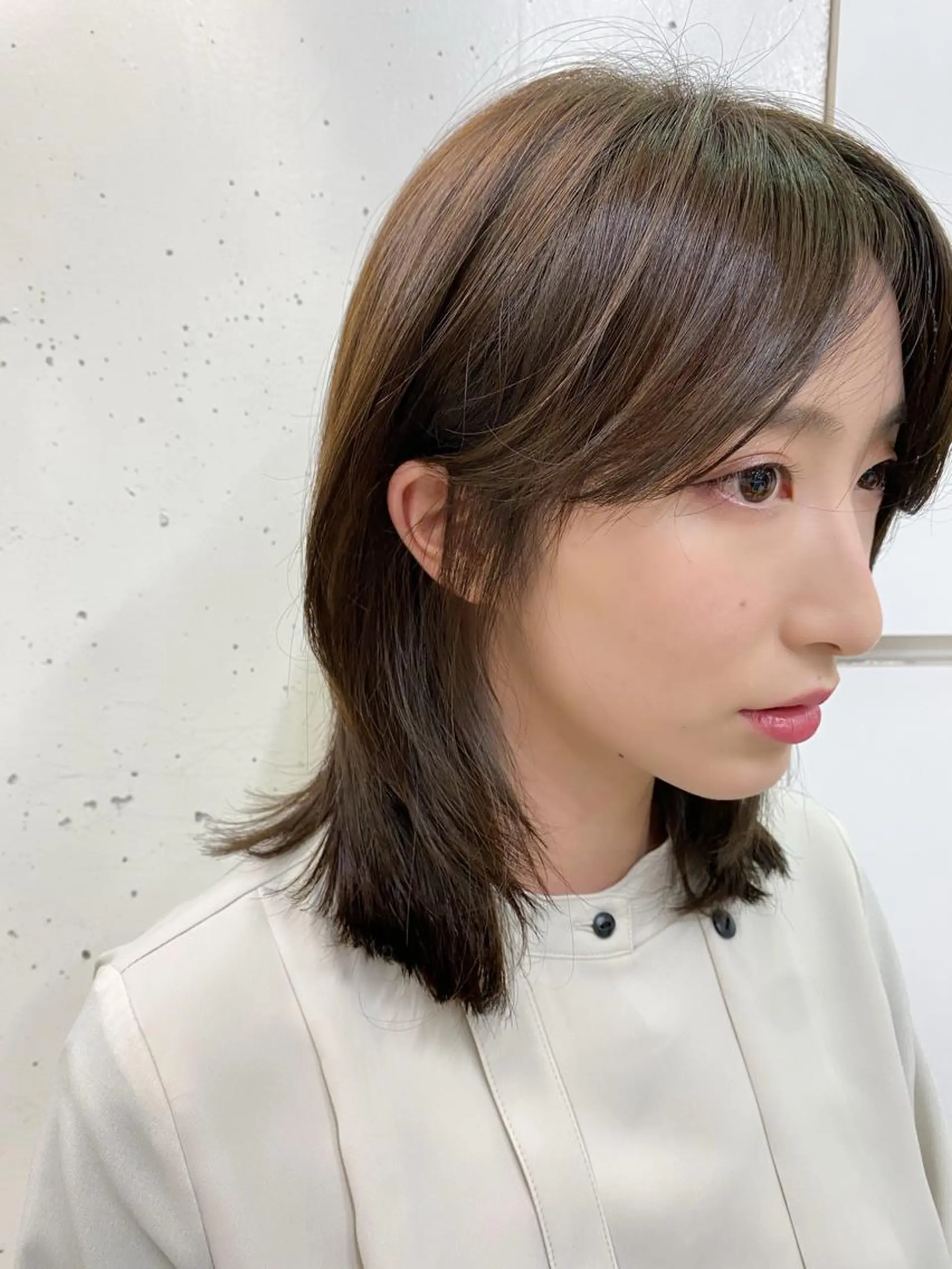 ミディアム メンズ特化 刈り上げない/金井のヘアスタイル