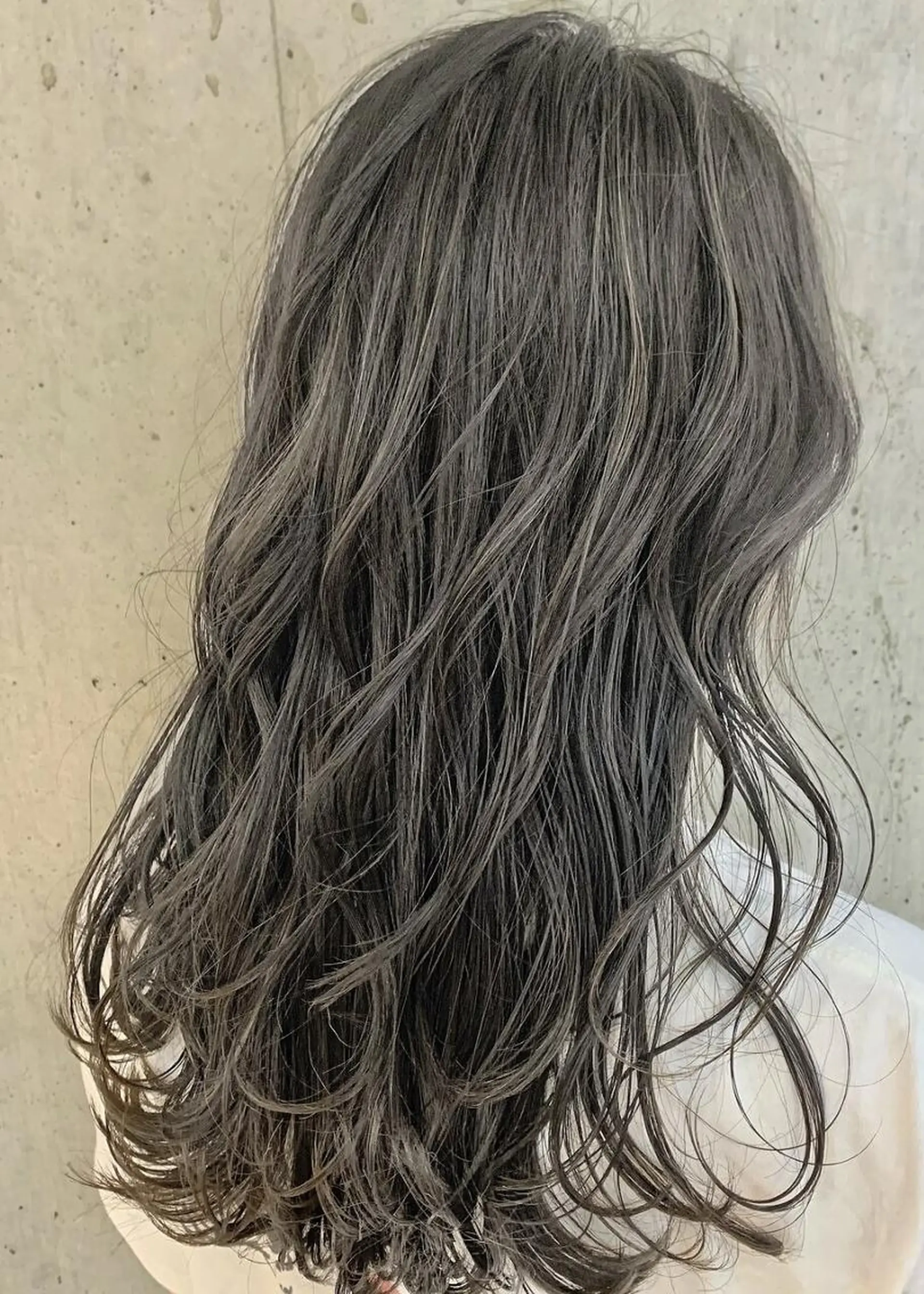 ロング カラー カット ヘアカラー 藤森結子/韓国ヘア/ パーソナルカラー診断のヘアスタイル