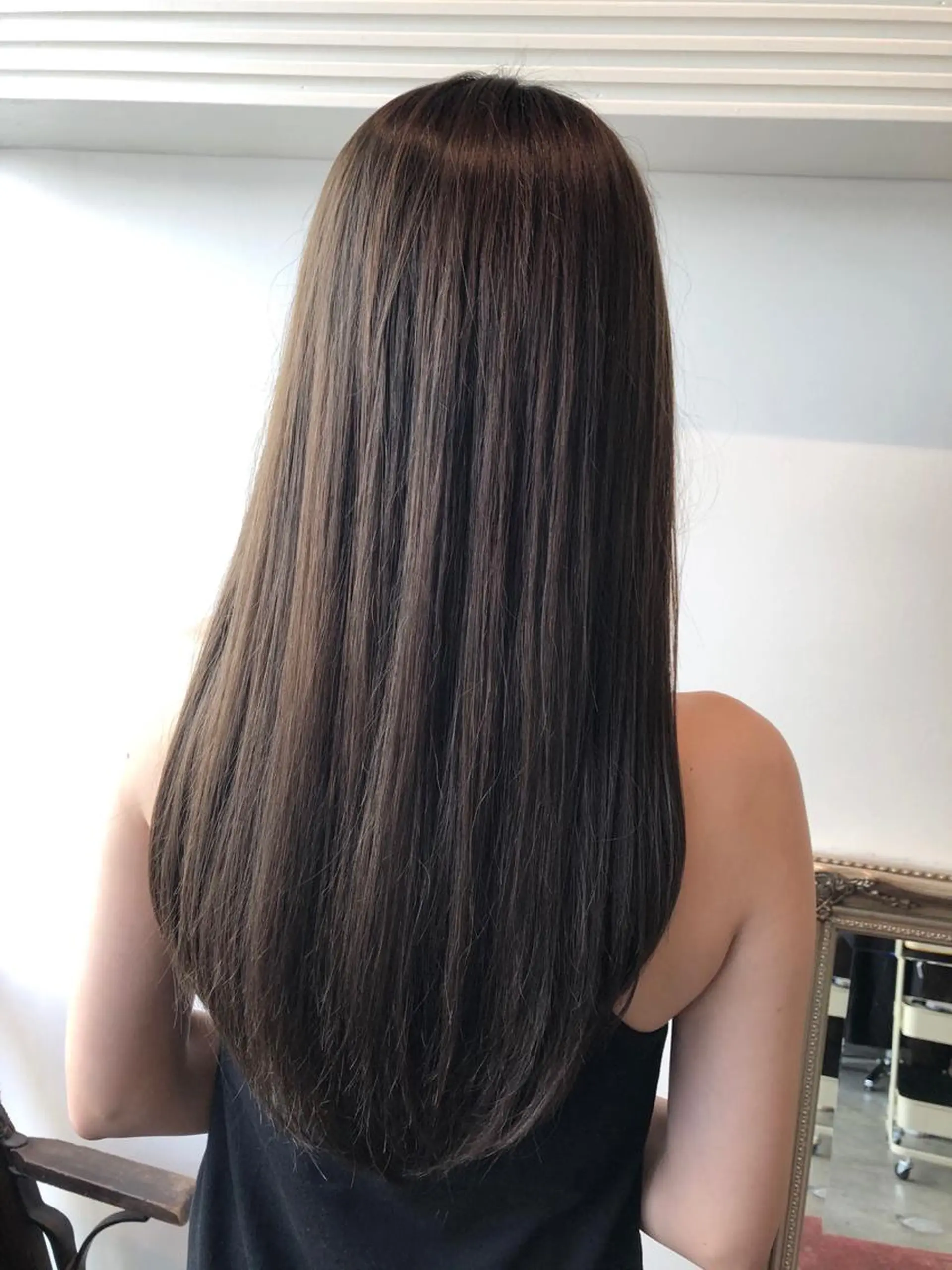 ロング カラー アッシュ ベージュカラー 💐パーソナルカラー /市橋加菜💐のヘアスタイル