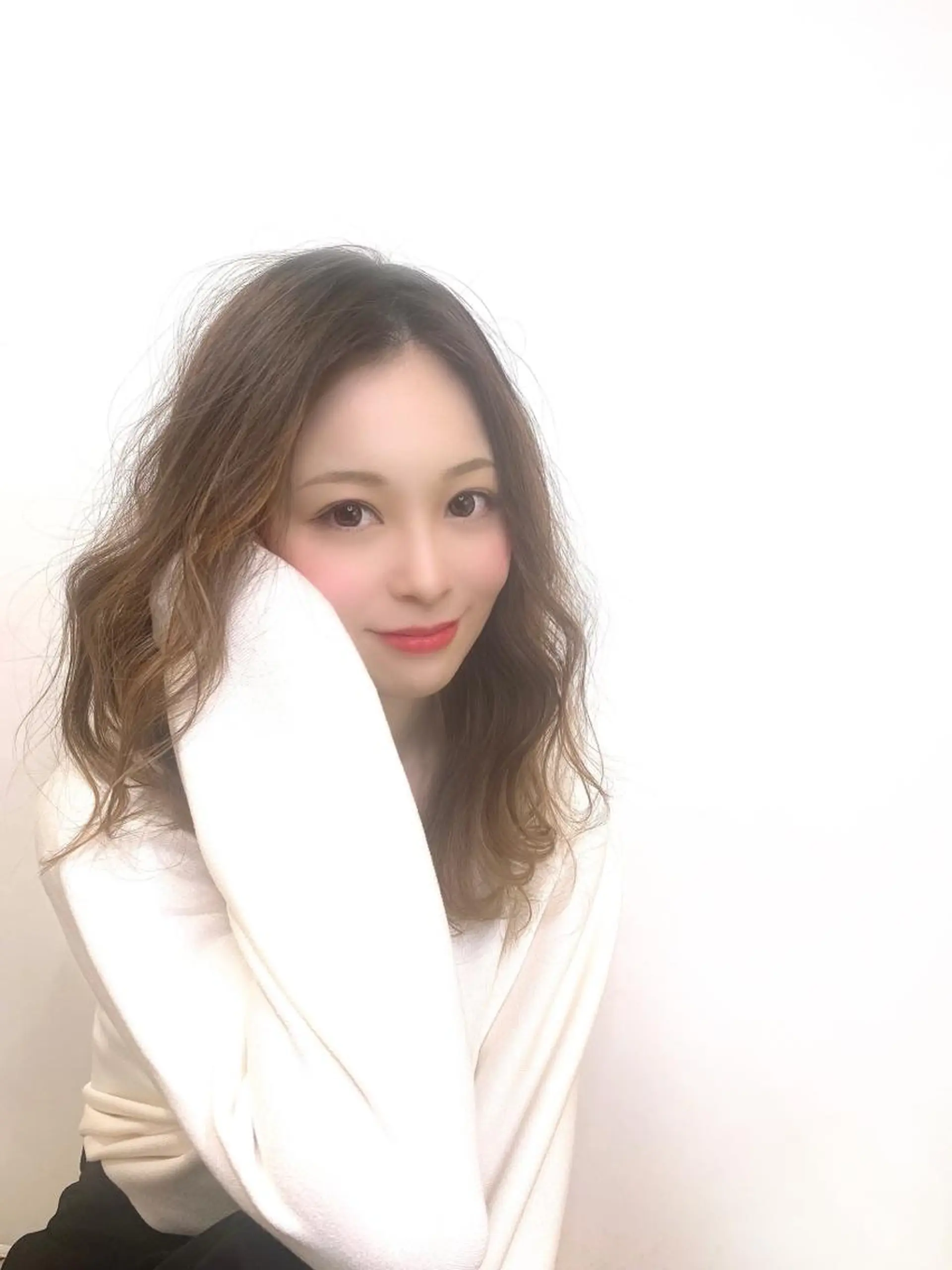 ロング カット ヘアカラー Maison 寺尾拓朗のヘアスタイル