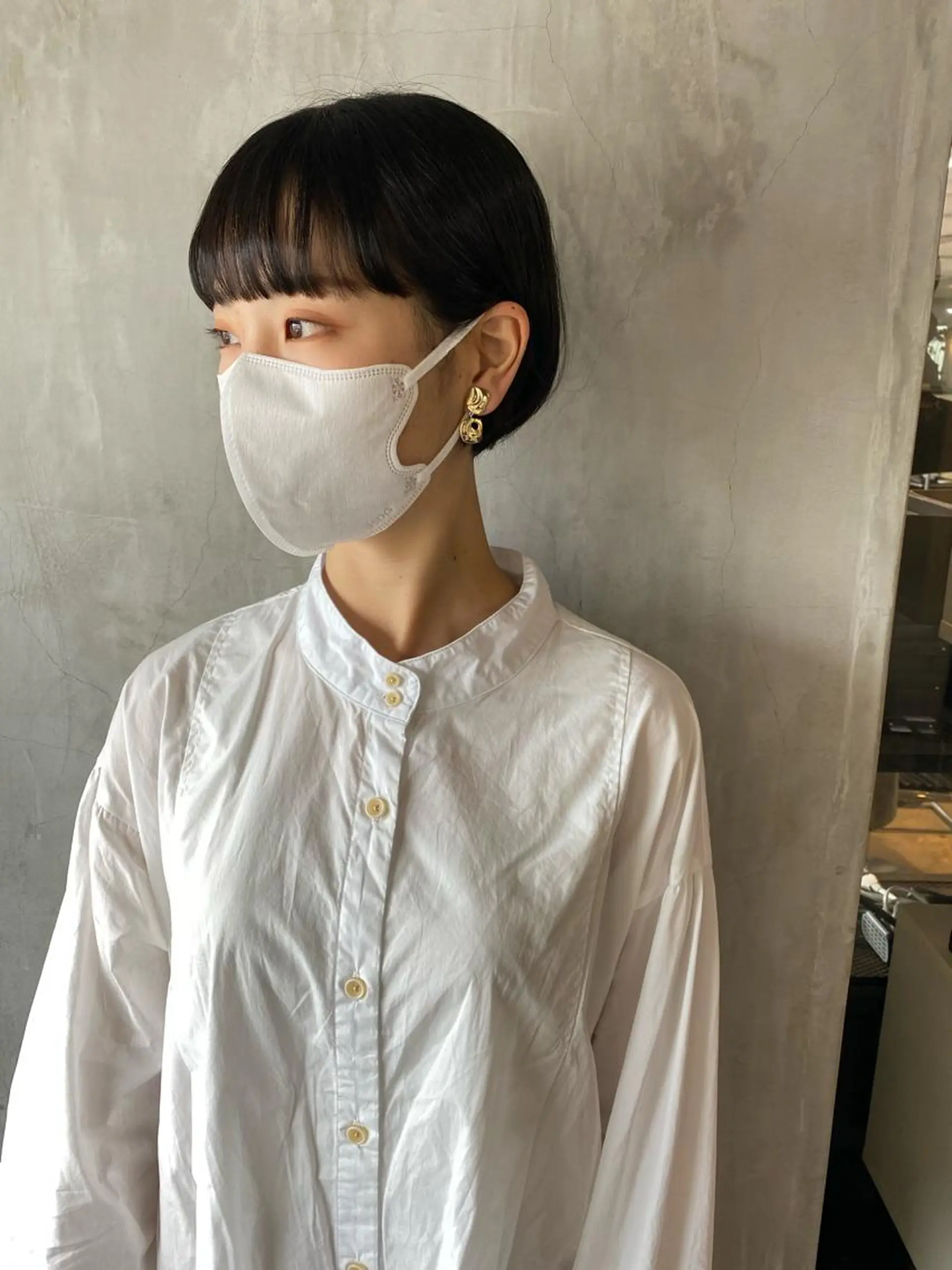 ショート カラー ヘアアレンジ ショートヘア stylist/蛯谷 珠里のヘアスタイル