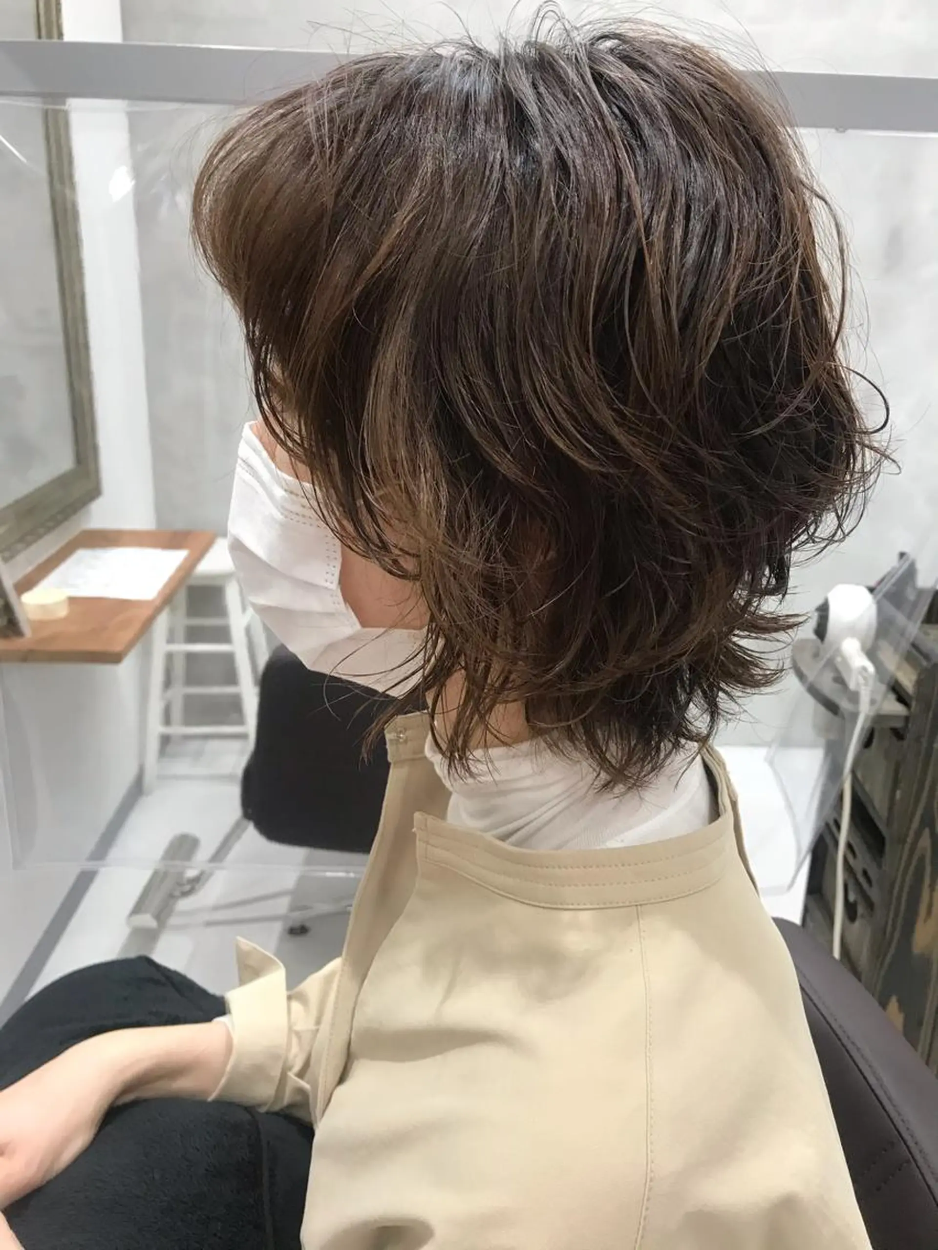 ショート パーマ ニュアンスヘア☆樋口 希世☆のヘアスタイル