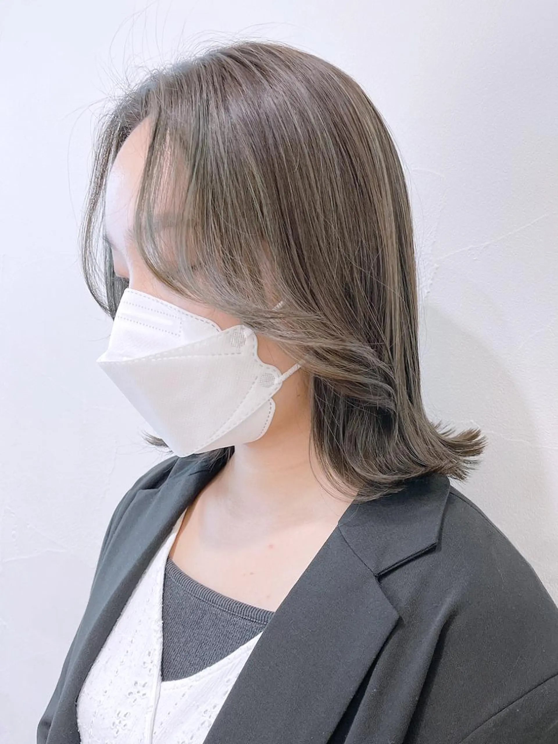 ミディアム ボブ ITbyALBUM 八王子店のヘアスタイル