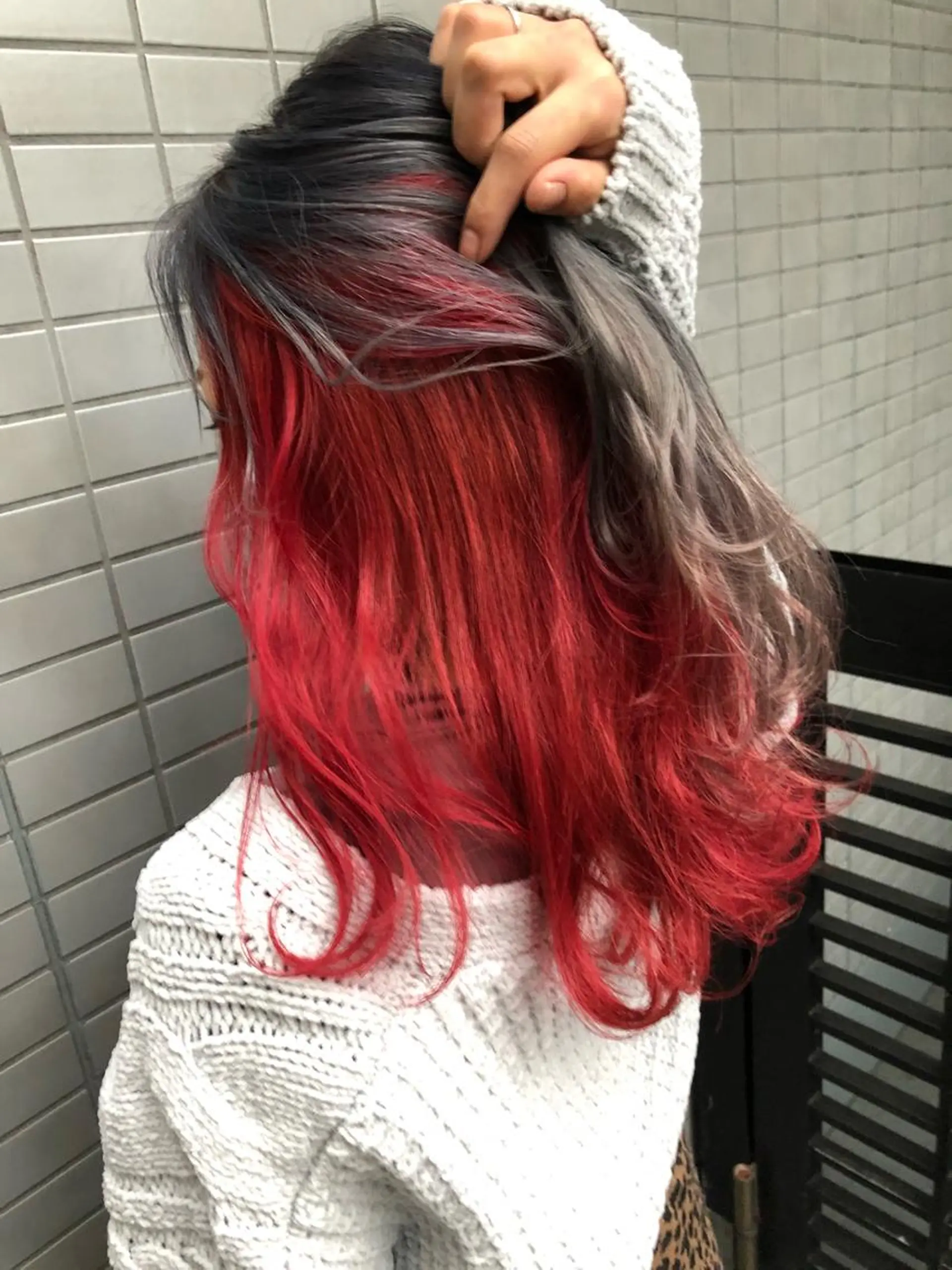 セミロング カラー グレージュ ヘアカラー PSY(サイ)所属・PSY(サイ)池袋 金田尚久🎨のヘアスタイル