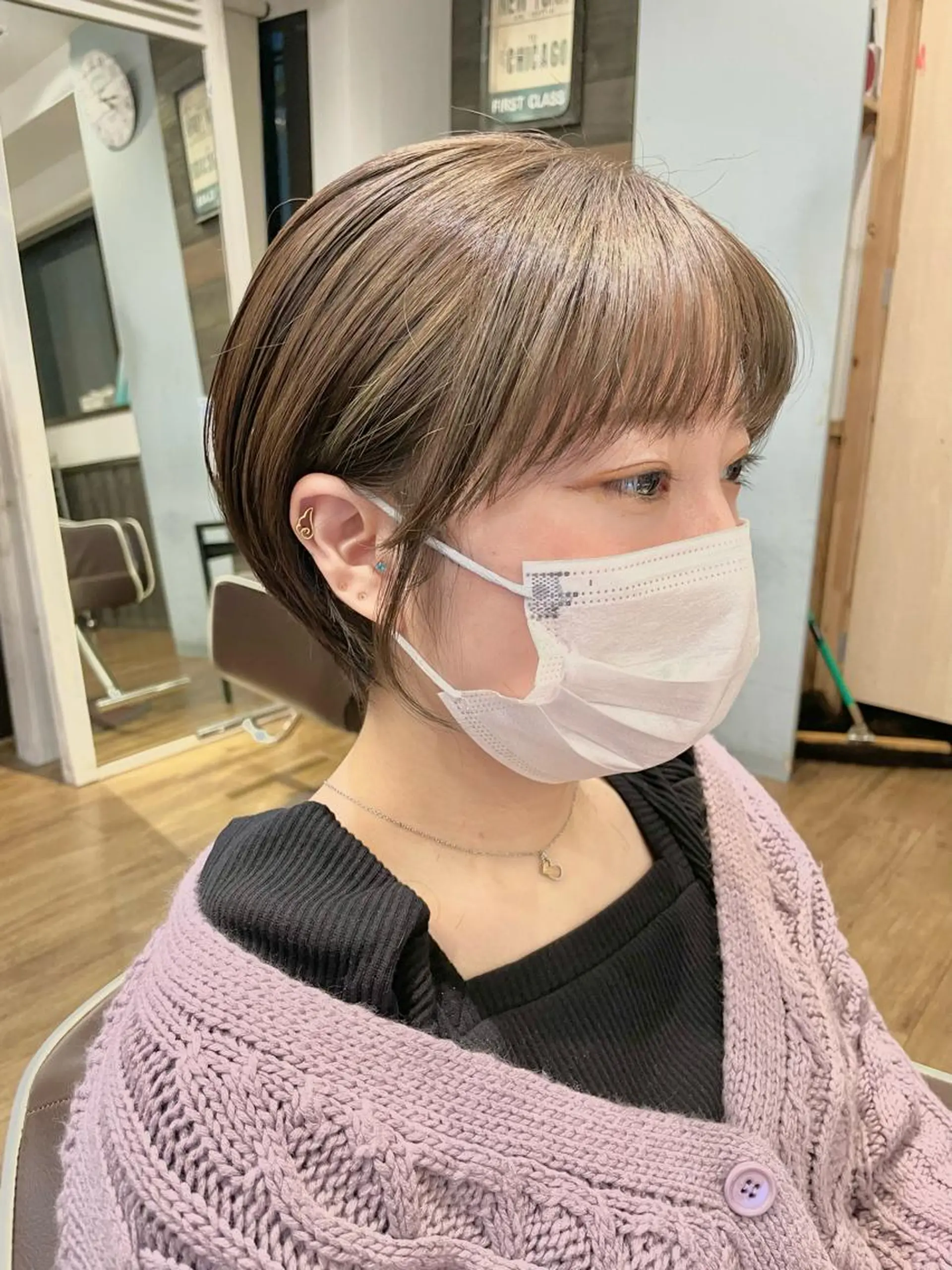 ショート カラー カット トリートメント limit陽平 ショート/ボブのヘアスタイル