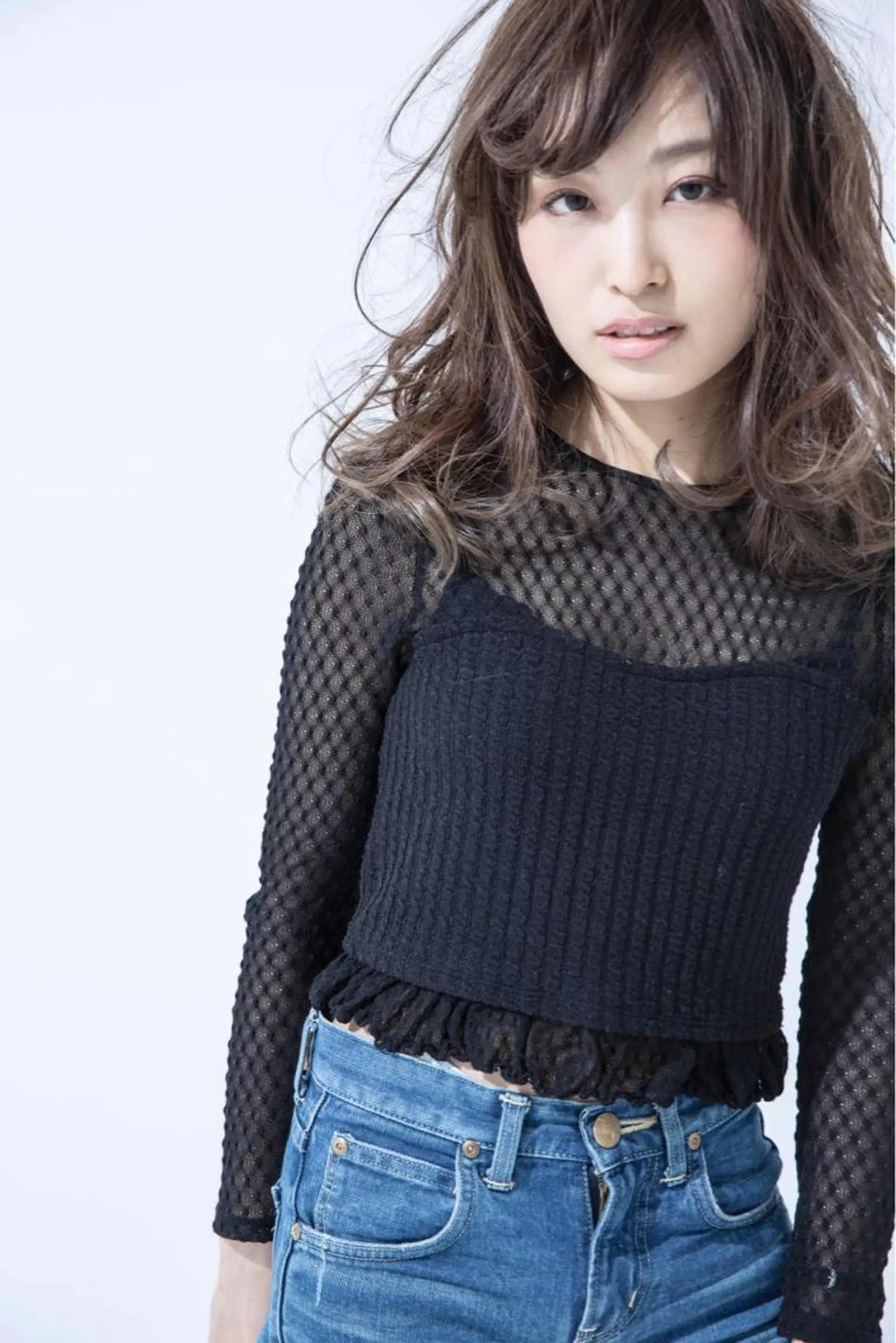 セミロング カラー グレージュ イルミナカラー カット ヘアカラー トリートメント 縮毛矯正/髪質改善 /ブリーチ/東陽町✨のヘアスタイル