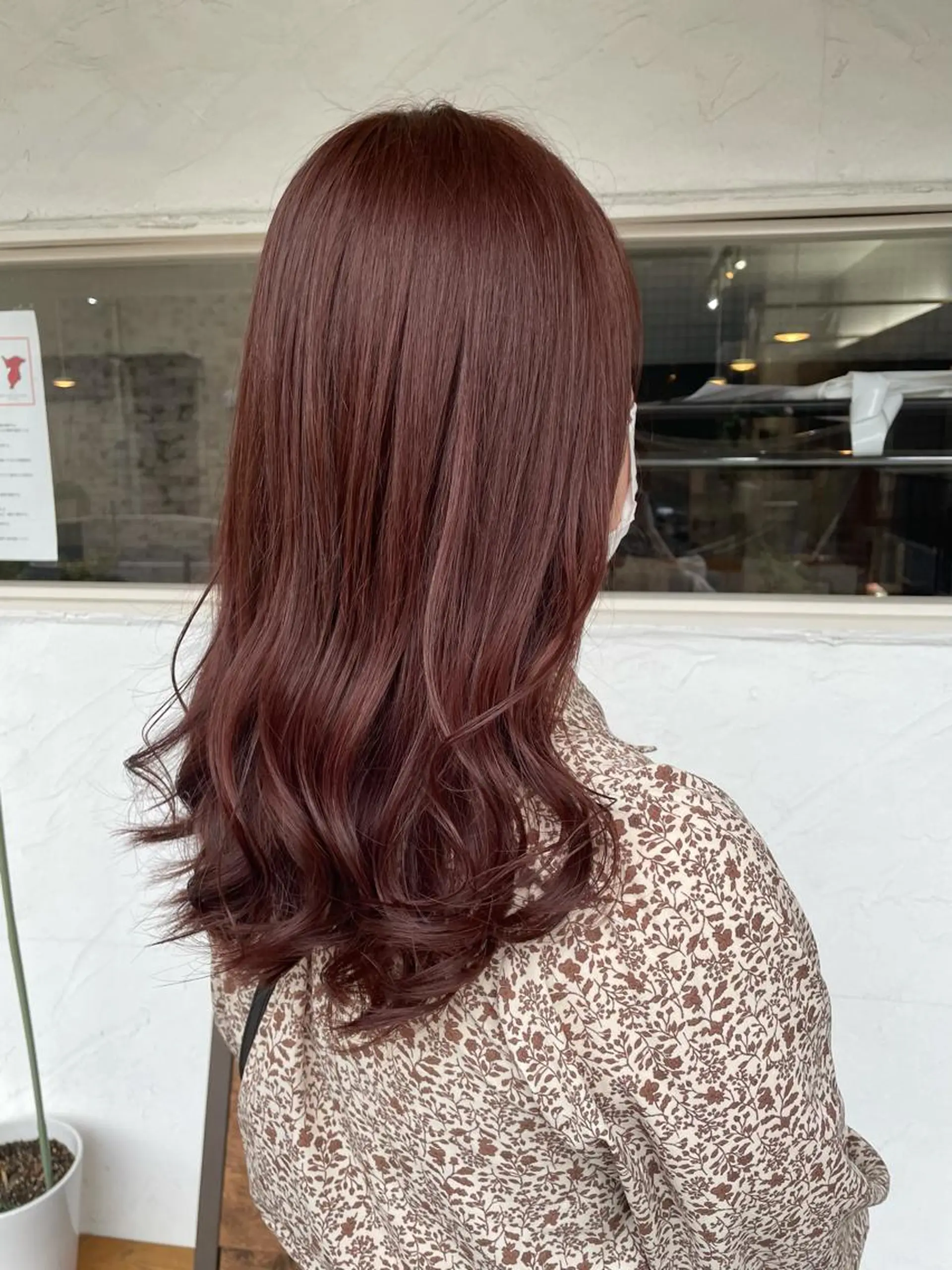 カラー ベージュカラー ピンクカラー ピンクベージュ カット ヘアカラー トリートメント 後藤 陽花子のヘアスタイル