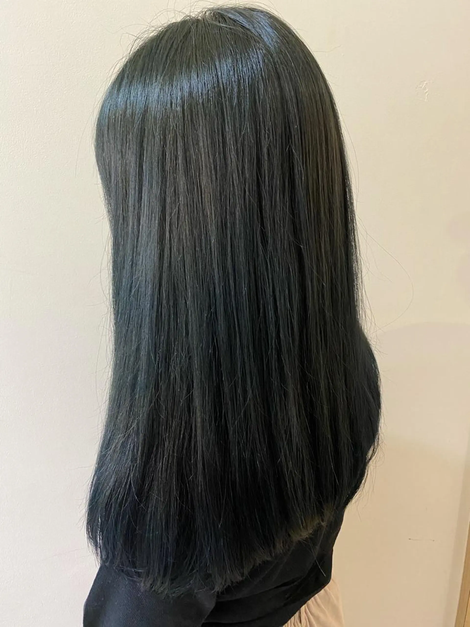 セミロング 北山 なるみのヘアスタイル