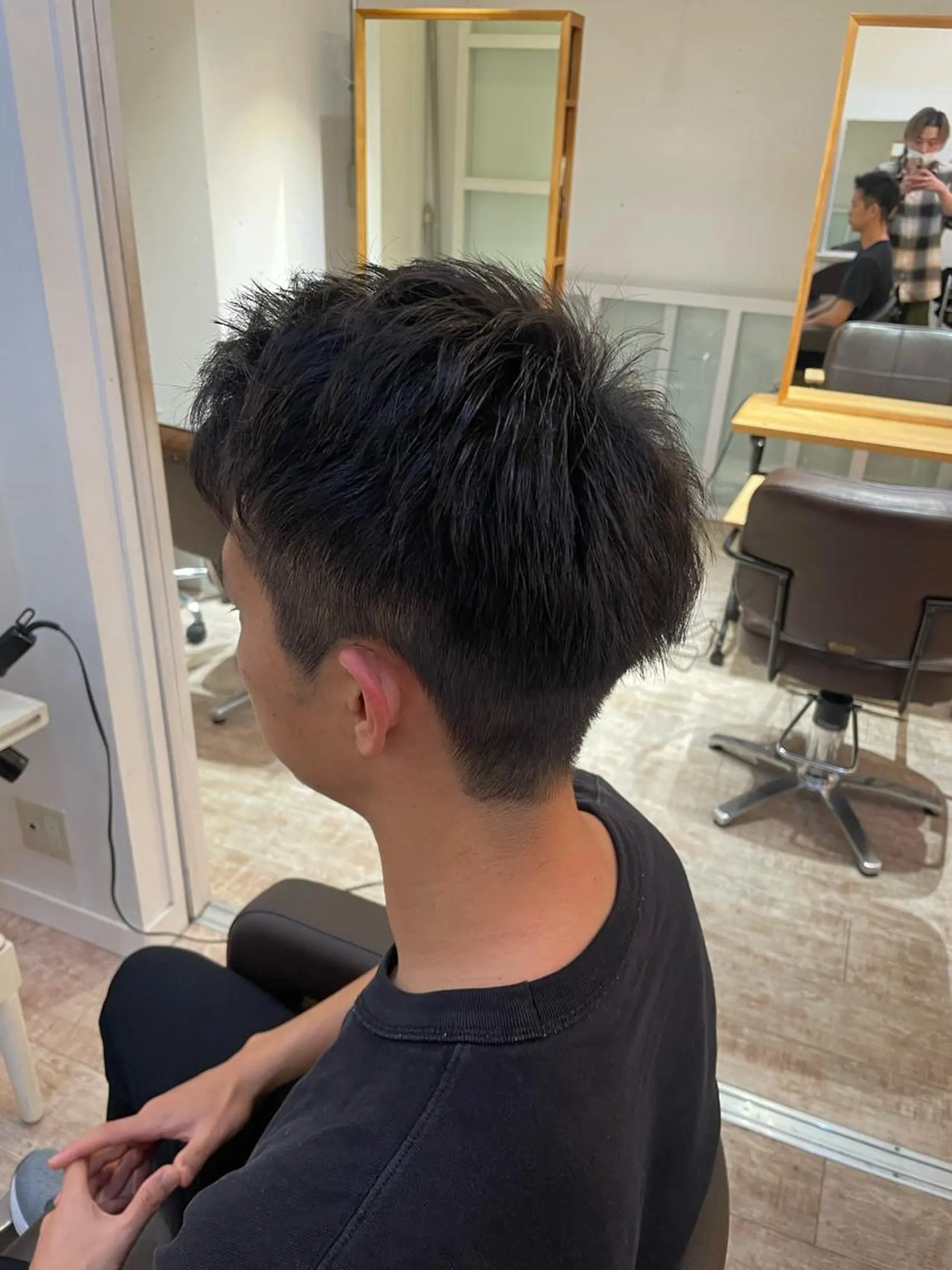 パーマ メンズ メンズパーマ 杉山 蒼汰のヘアスタイル