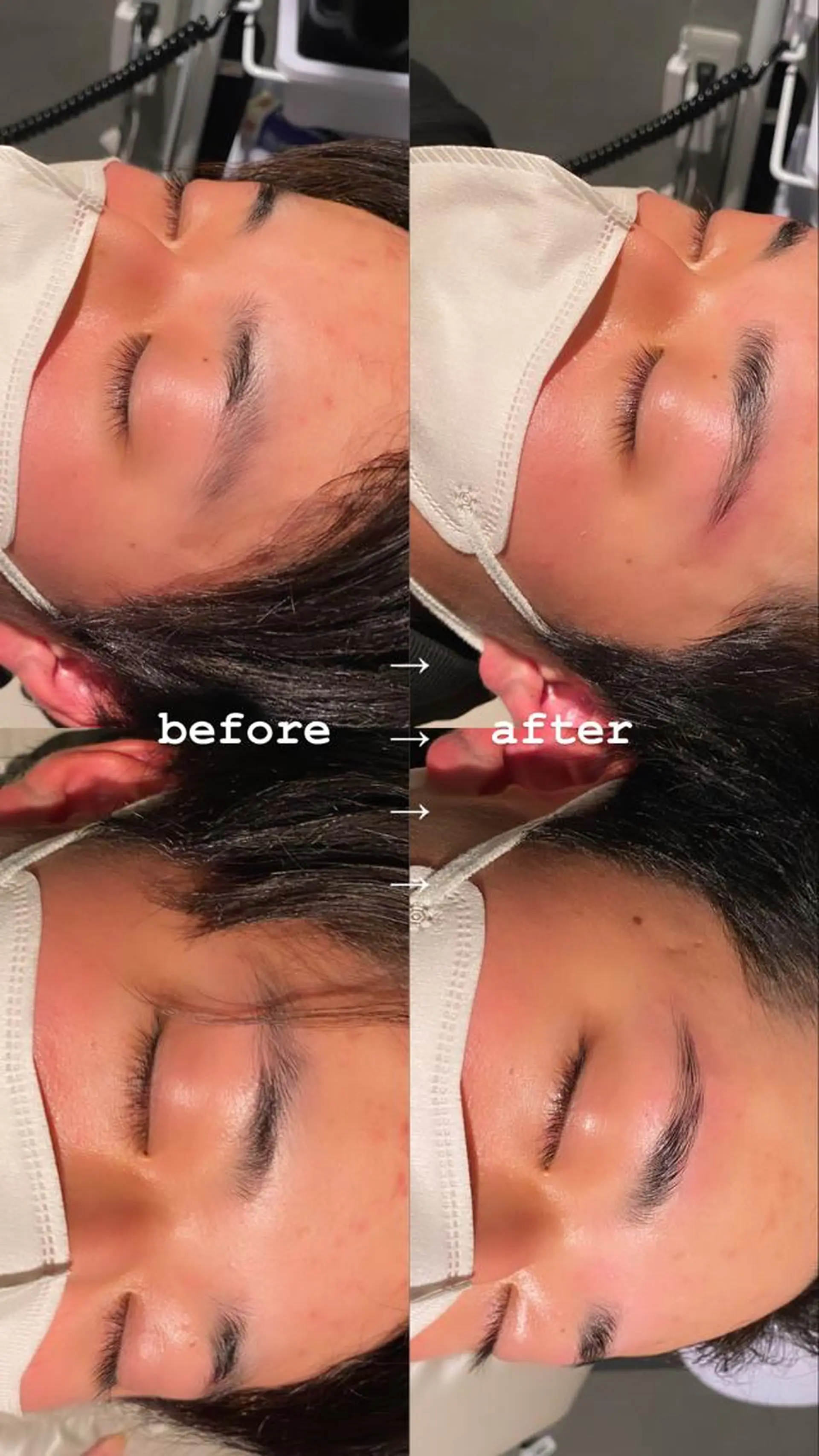 メンズ アイブロウ ワックス脱毛 その他(アイブロウ) 久野 比菜のマツエク・マツパデザイン