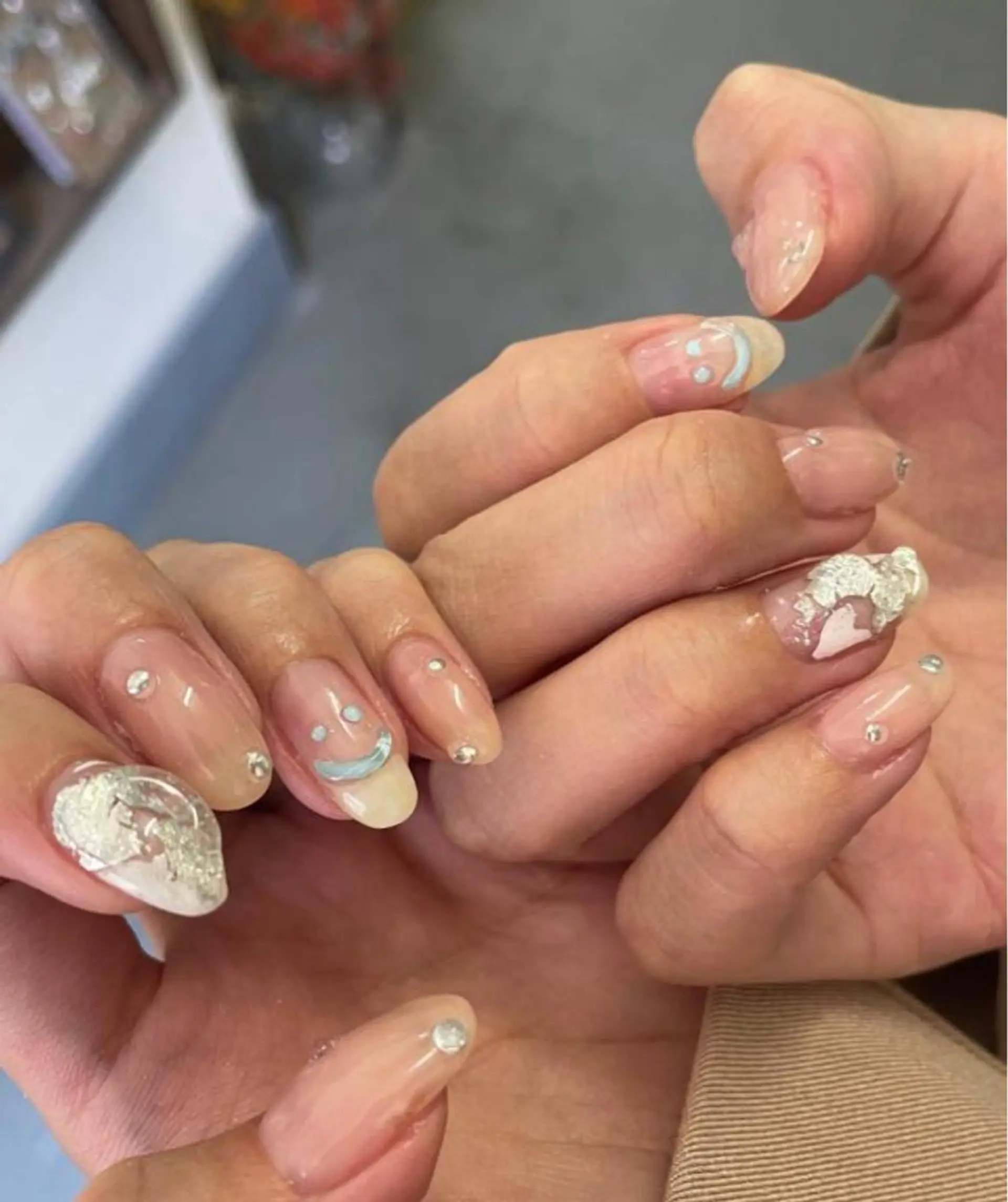 ネイル ゆびノさき茨木店 ニュアンス/アートのネイルデザイン