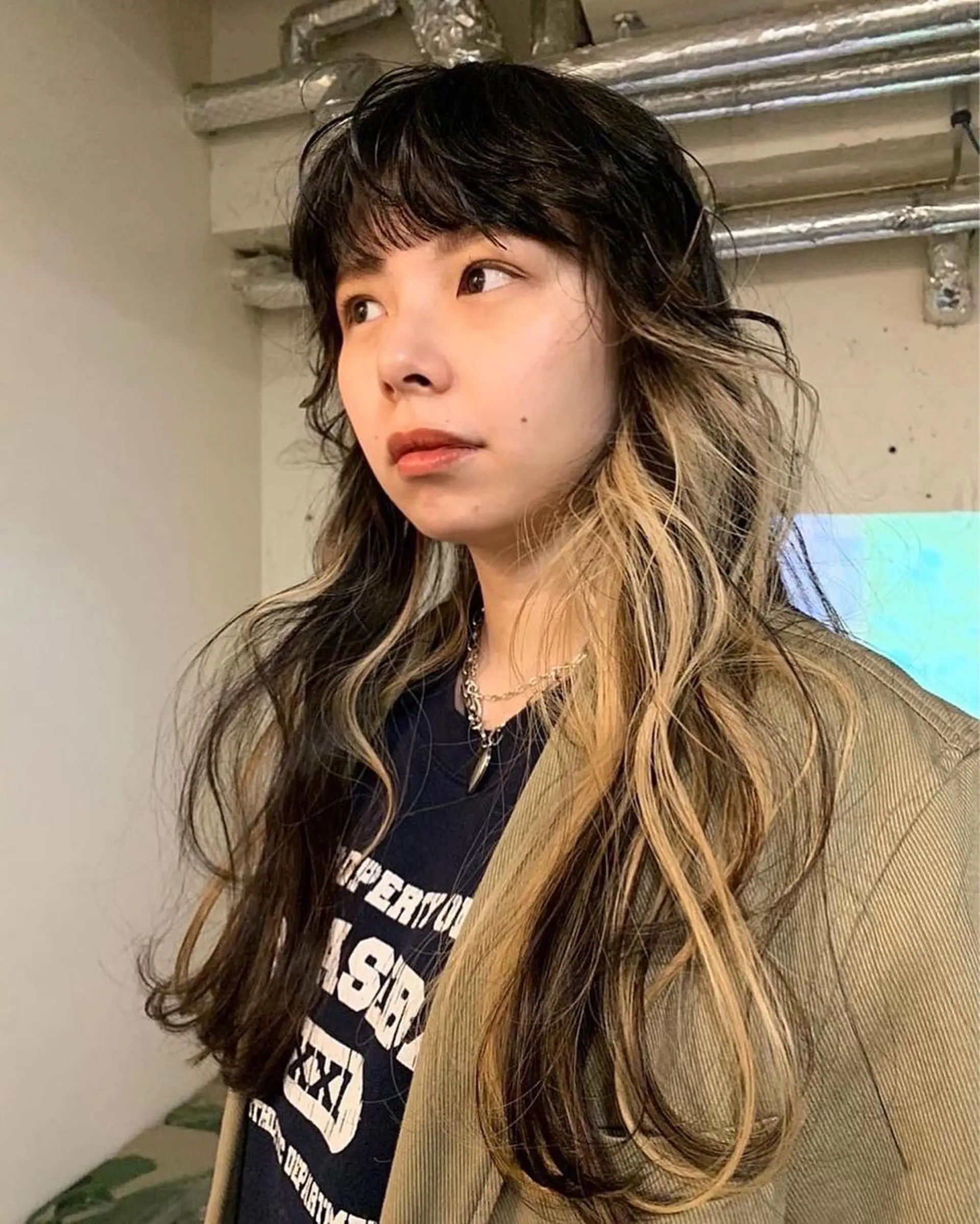 ロング ハッシュカット/ MAYAのヘアスタイル