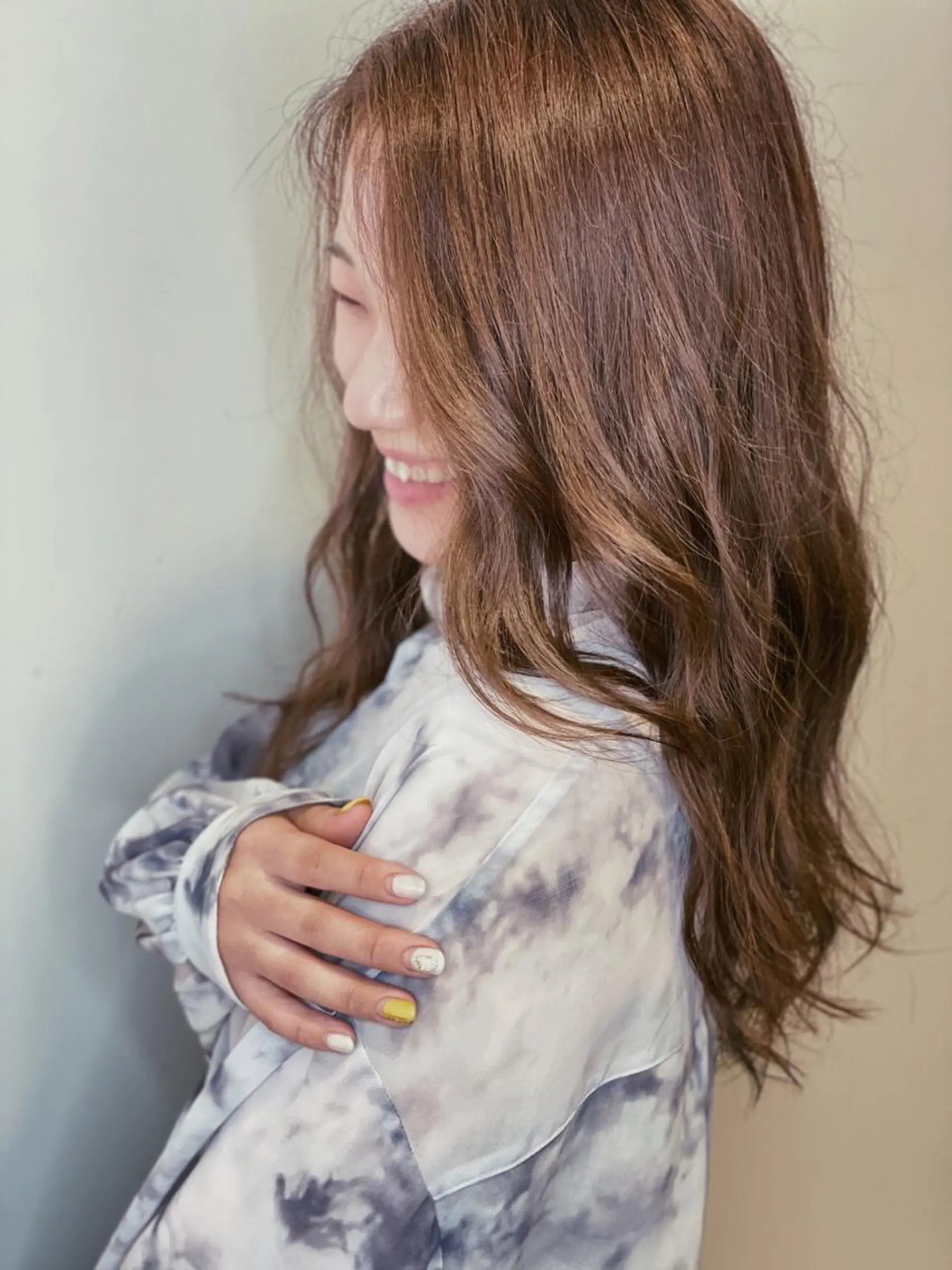 ロング 山本 尚輝のヘアスタイル