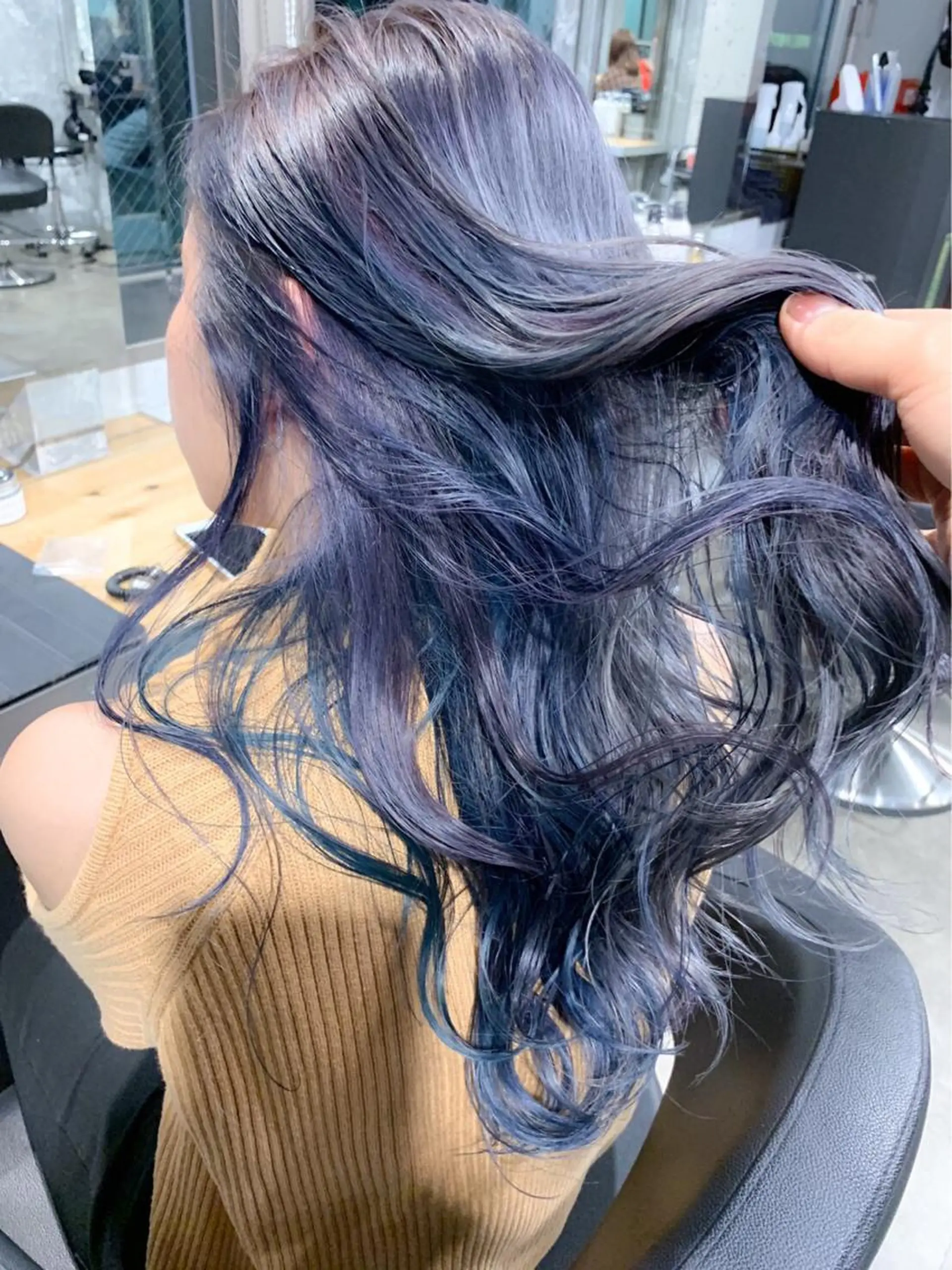 ロング カラー ヘアアレンジ Rene'所属・当日予約⭕️ JUNYAのヘアスタイル