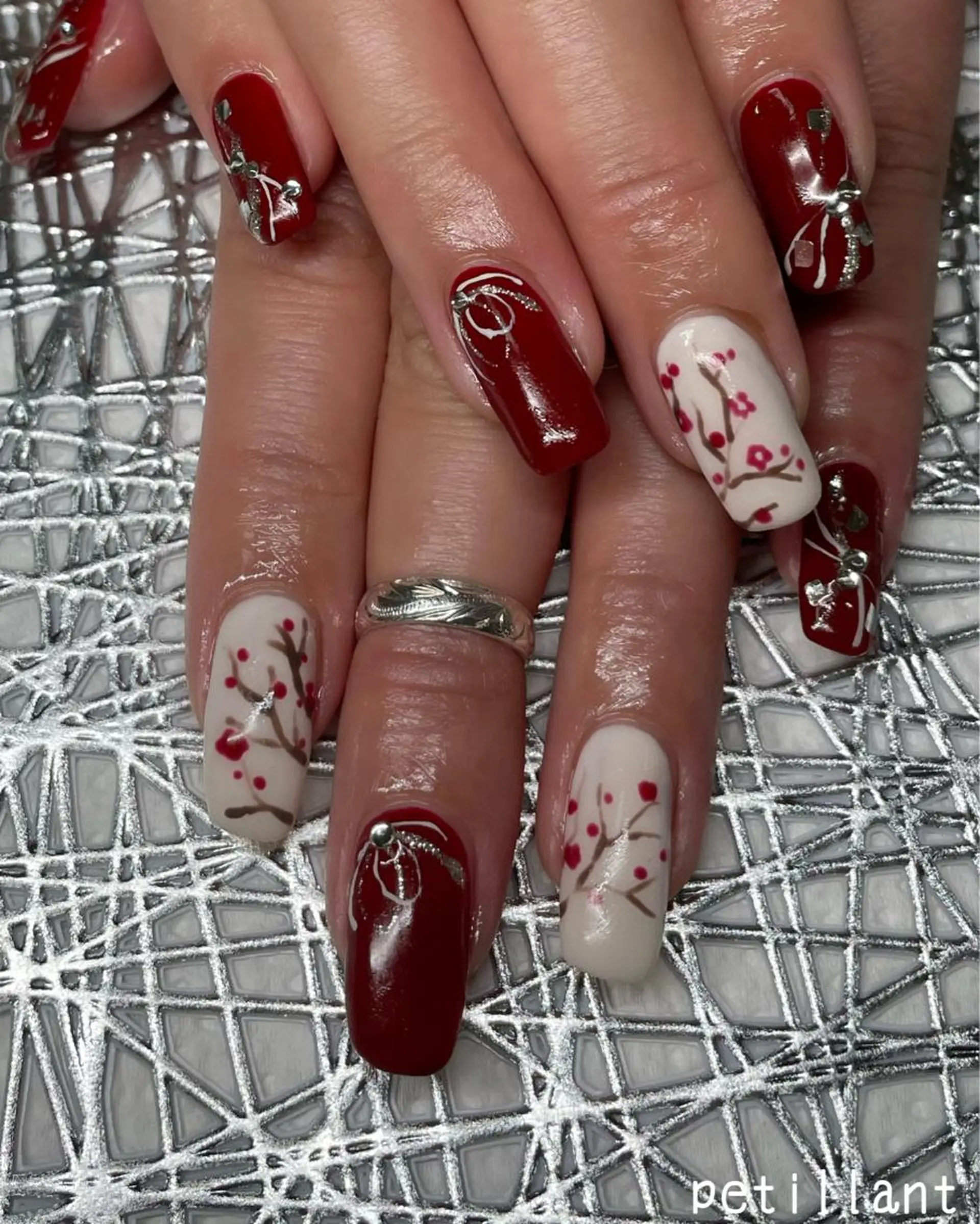 ネイル アートネイル 持ち込み petillant所属・nail salon petillantのネイルデザイン