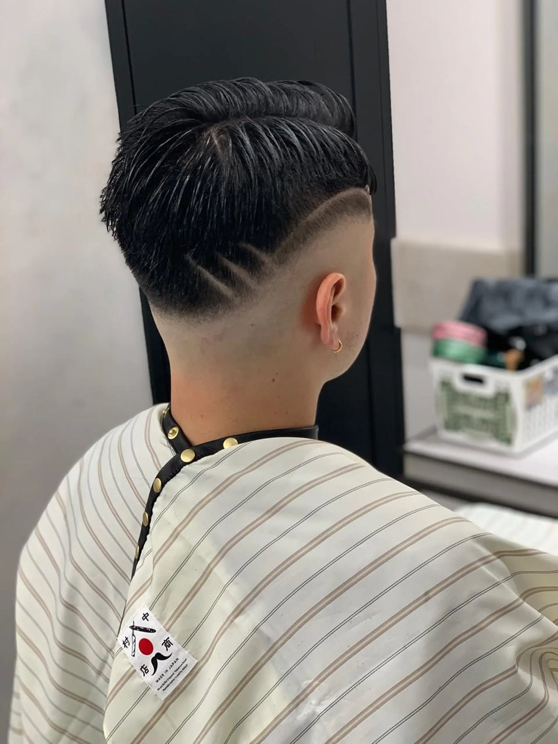 ショート メンズ フェードカット カット BINGO HAIR WORKS 【ビンゴヘアワークス】所属・🎱メンズフェード 特化HYOGA🎱のヘアスタイル