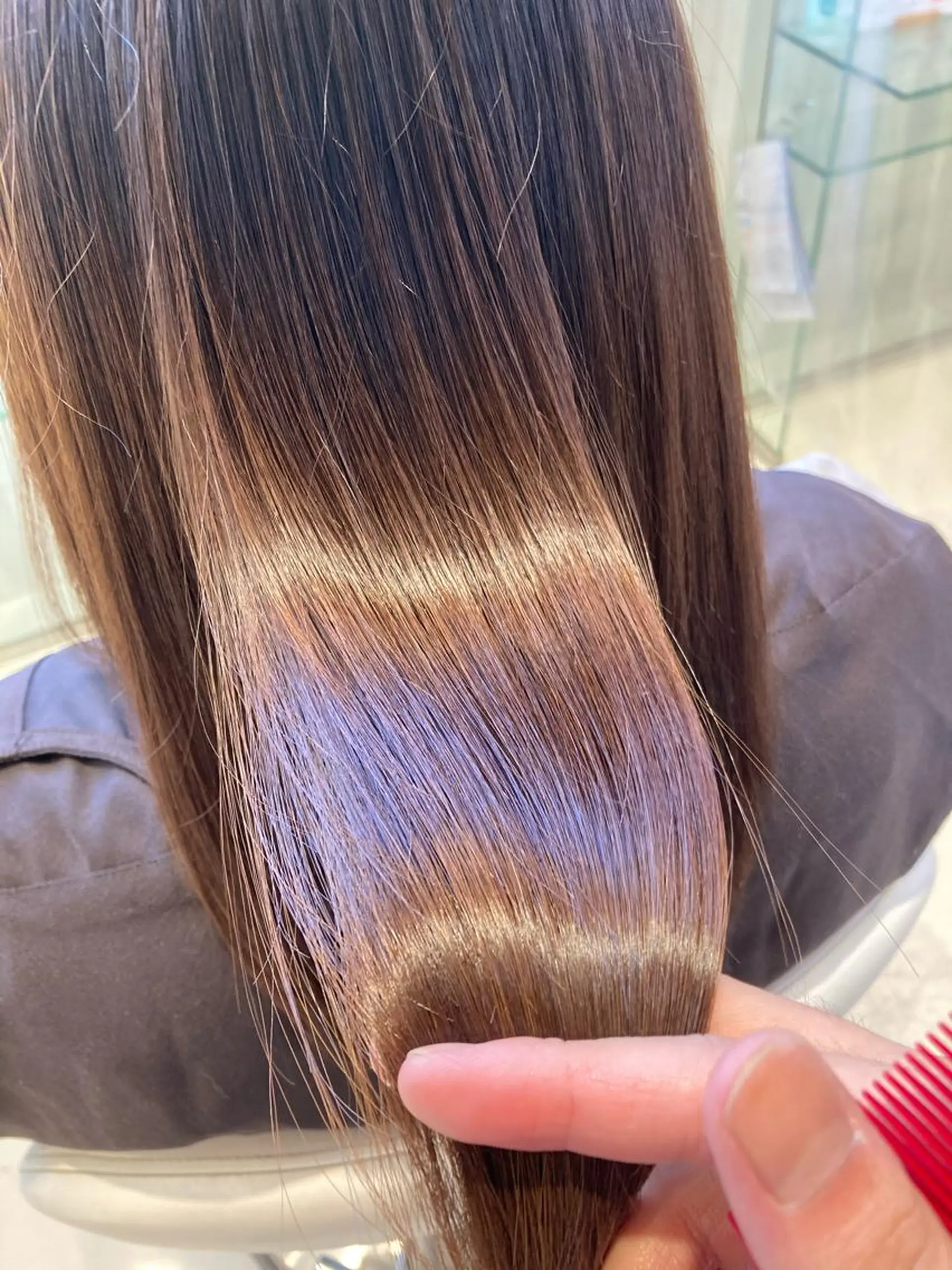 セミロング 宮下 弦也のヘアスタイル