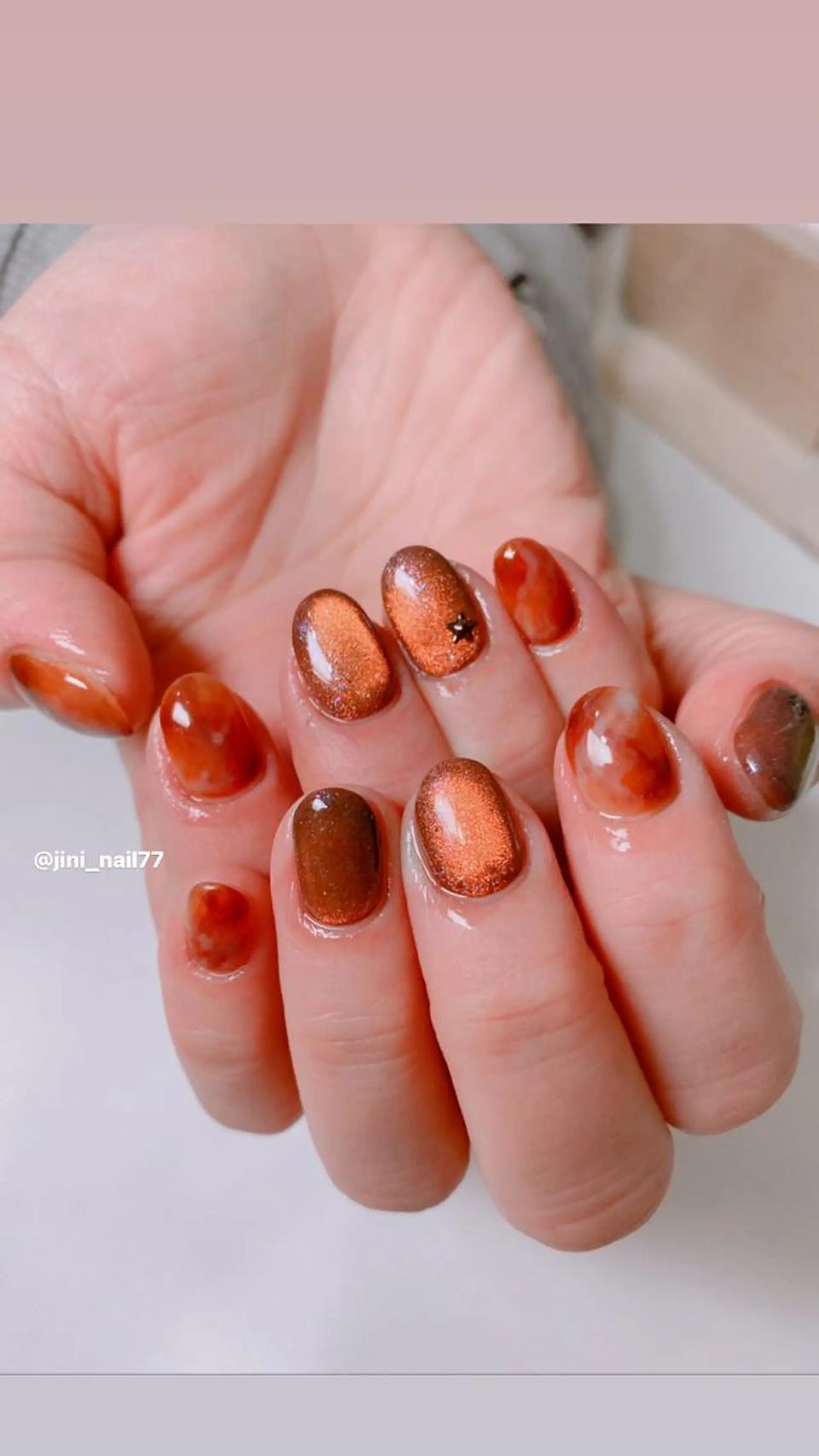 ネイル ハンドネイル JINI NAIL所属・ジニ ネイルのネイルデザイン