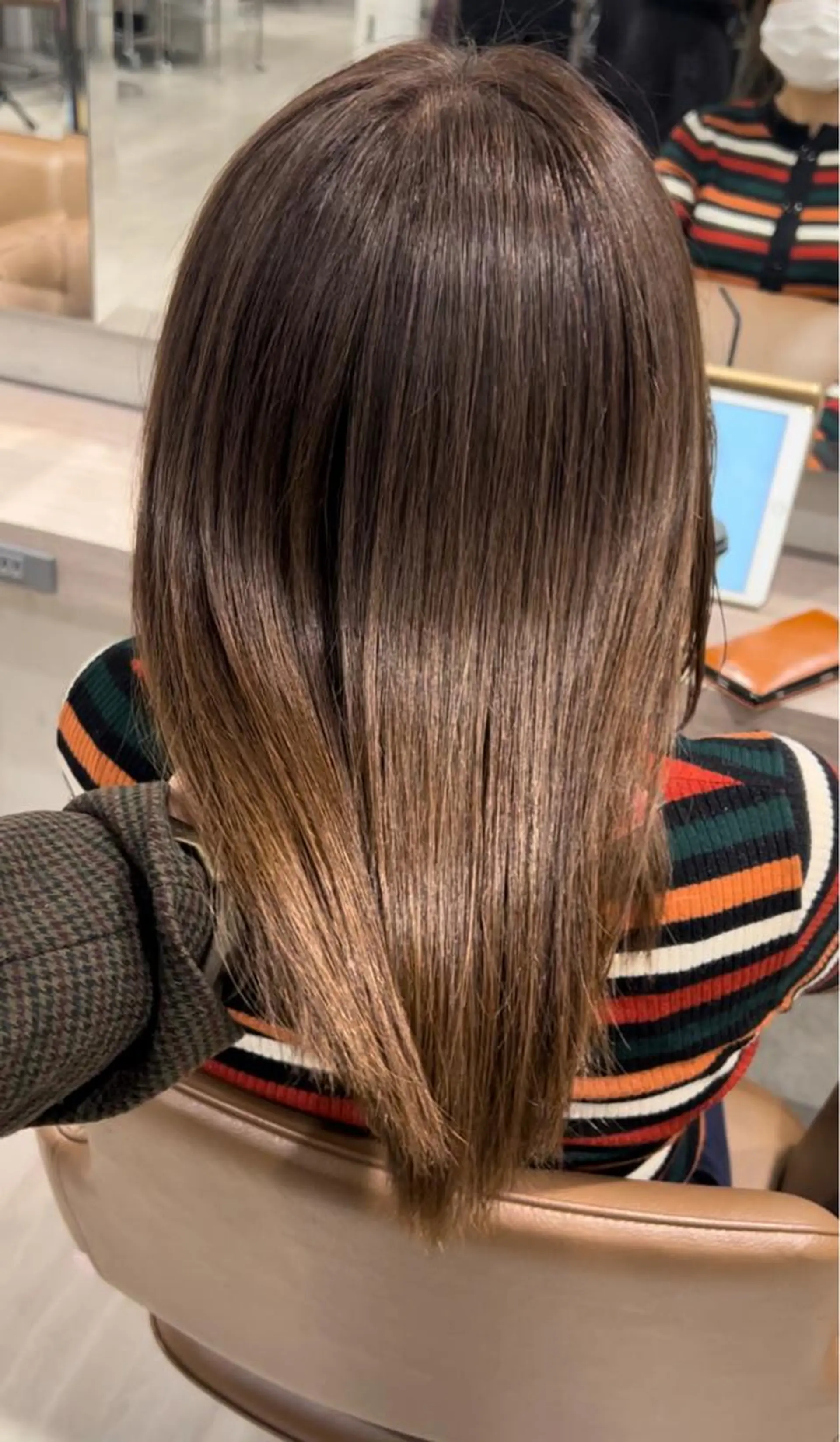 セミロング カラー 垢抜けのプロ🪄 honoのヘアスタイル