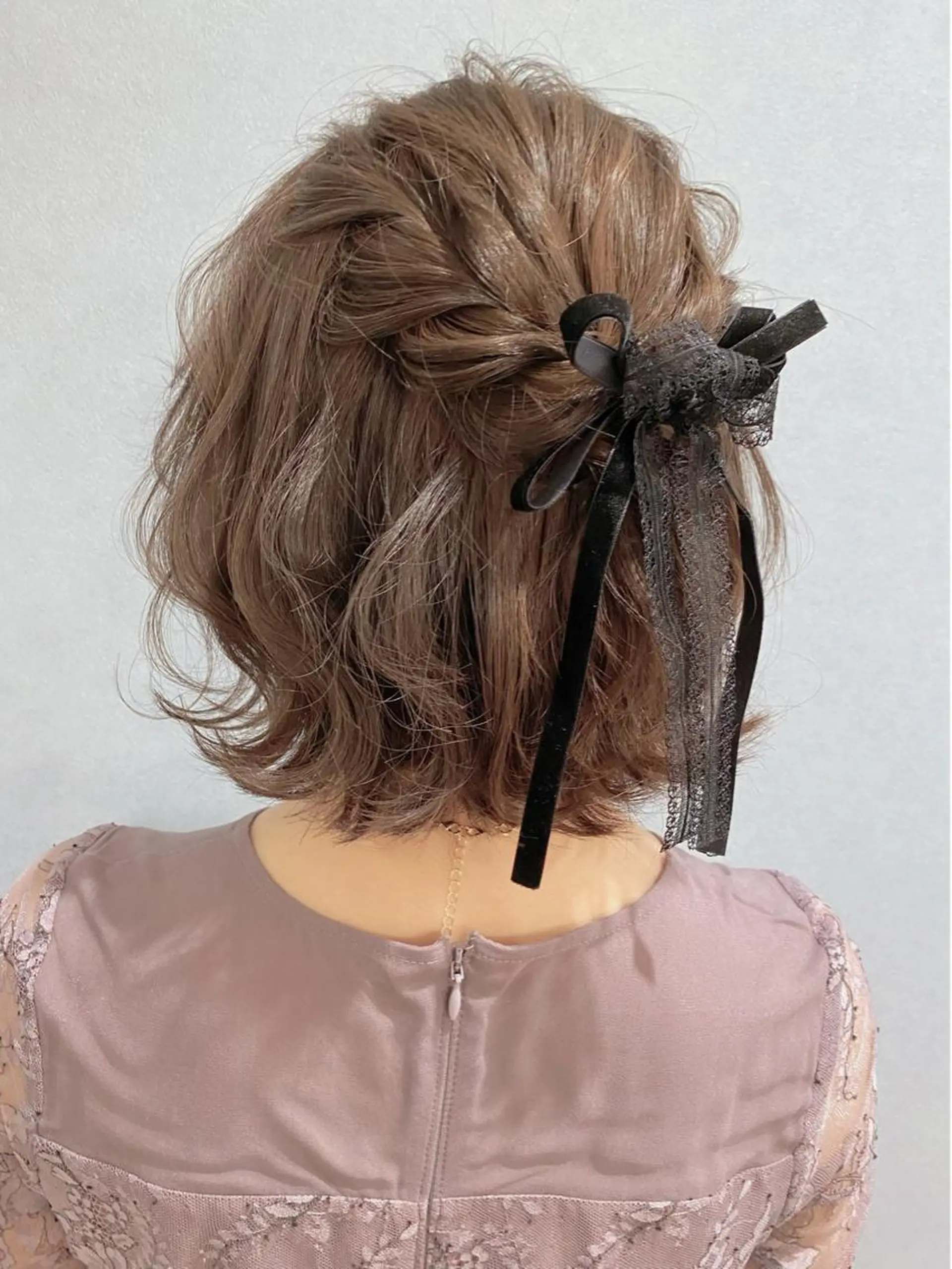 ミディアム ヘアアレンジ セットサロン      ラフテル所属・大阪/ヘアアレンジ /似合わせset💐のヘアスタイル