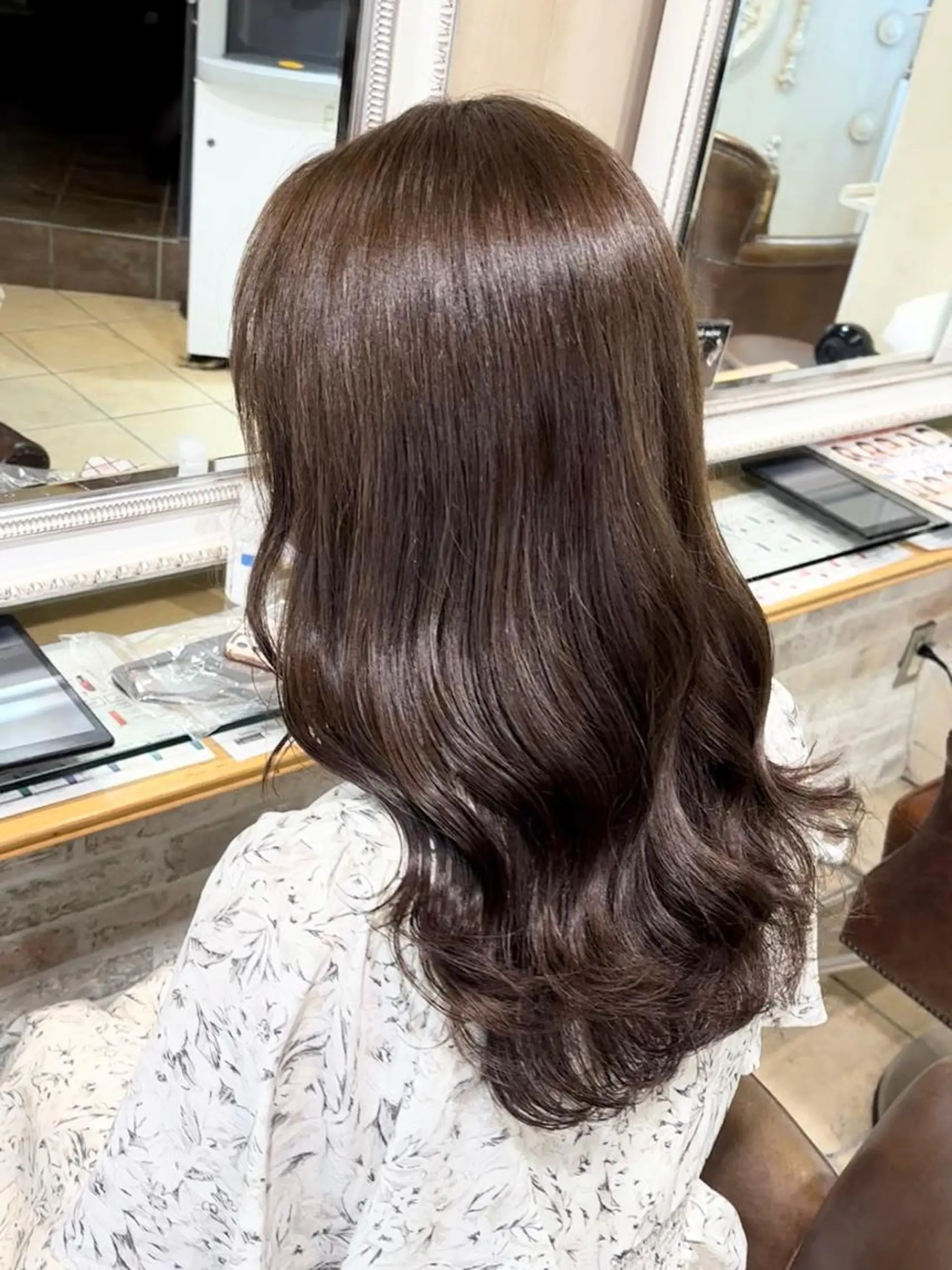 ロング カラー ショート/ 木村詩織のヘアスタイル