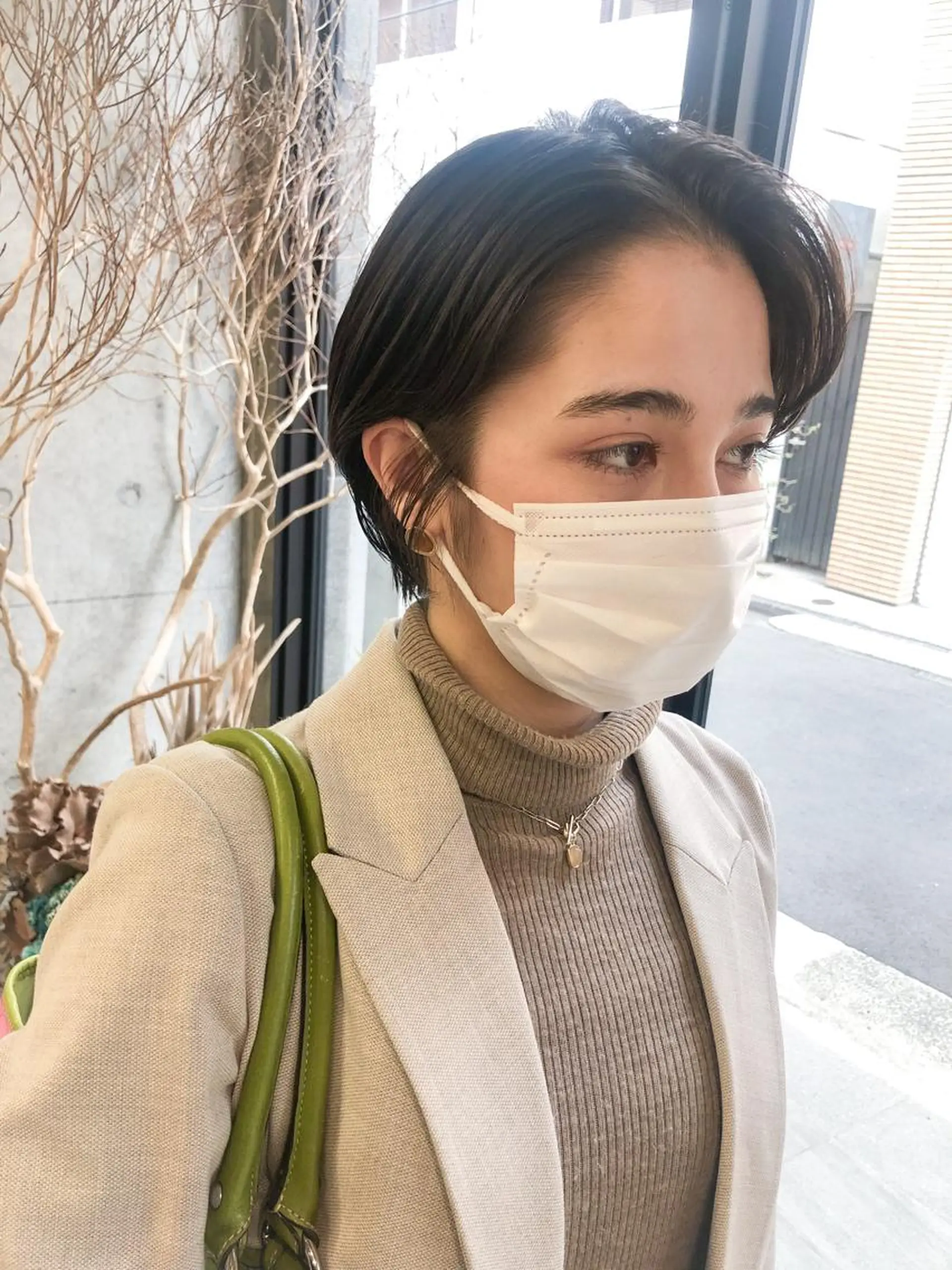 ショート rii-🩰 トレンド韓国ヘアのヘアスタイル