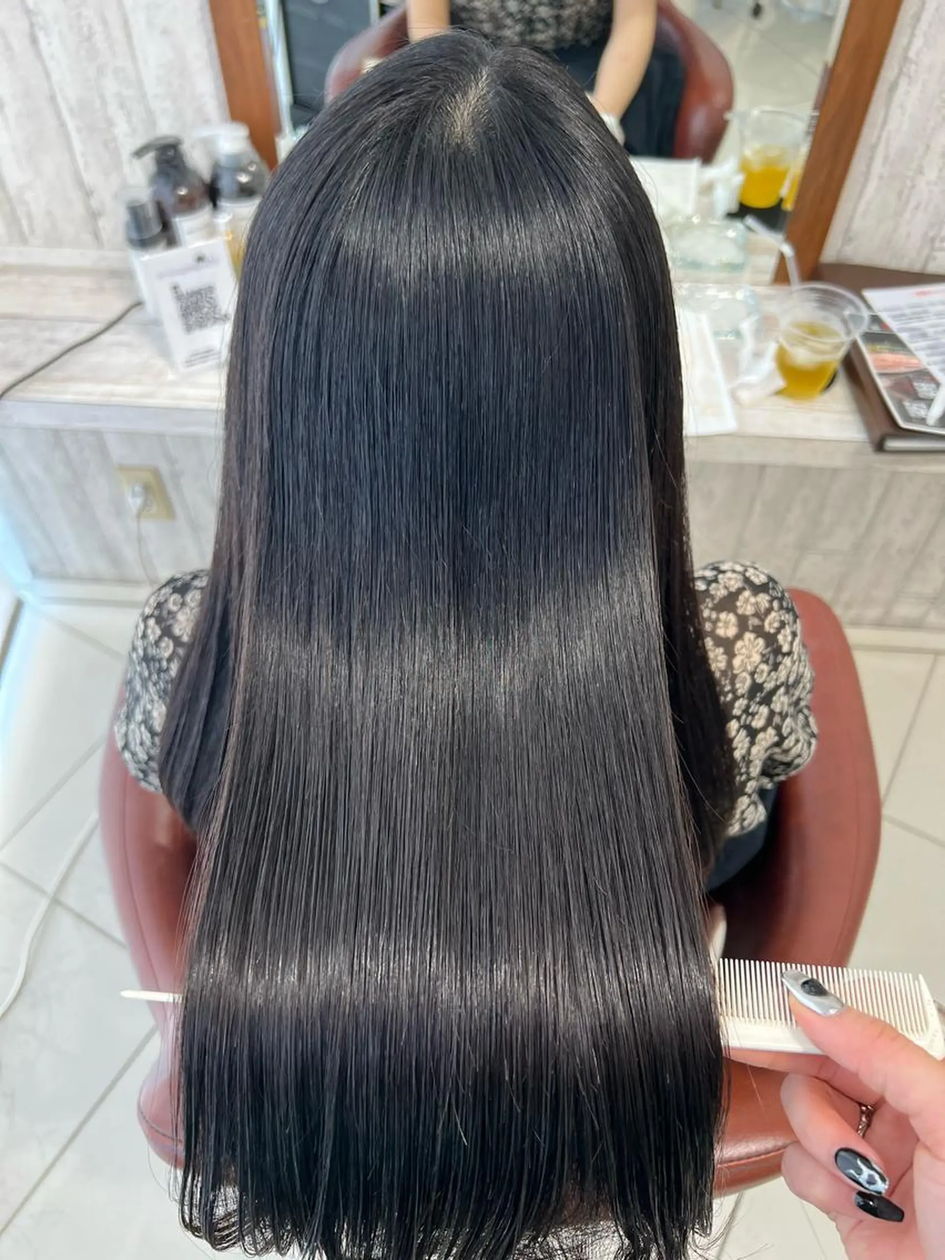 ロング ヘアカラー 髪質改善縮毛矯正 kosuke_IJKのヘアスタイル