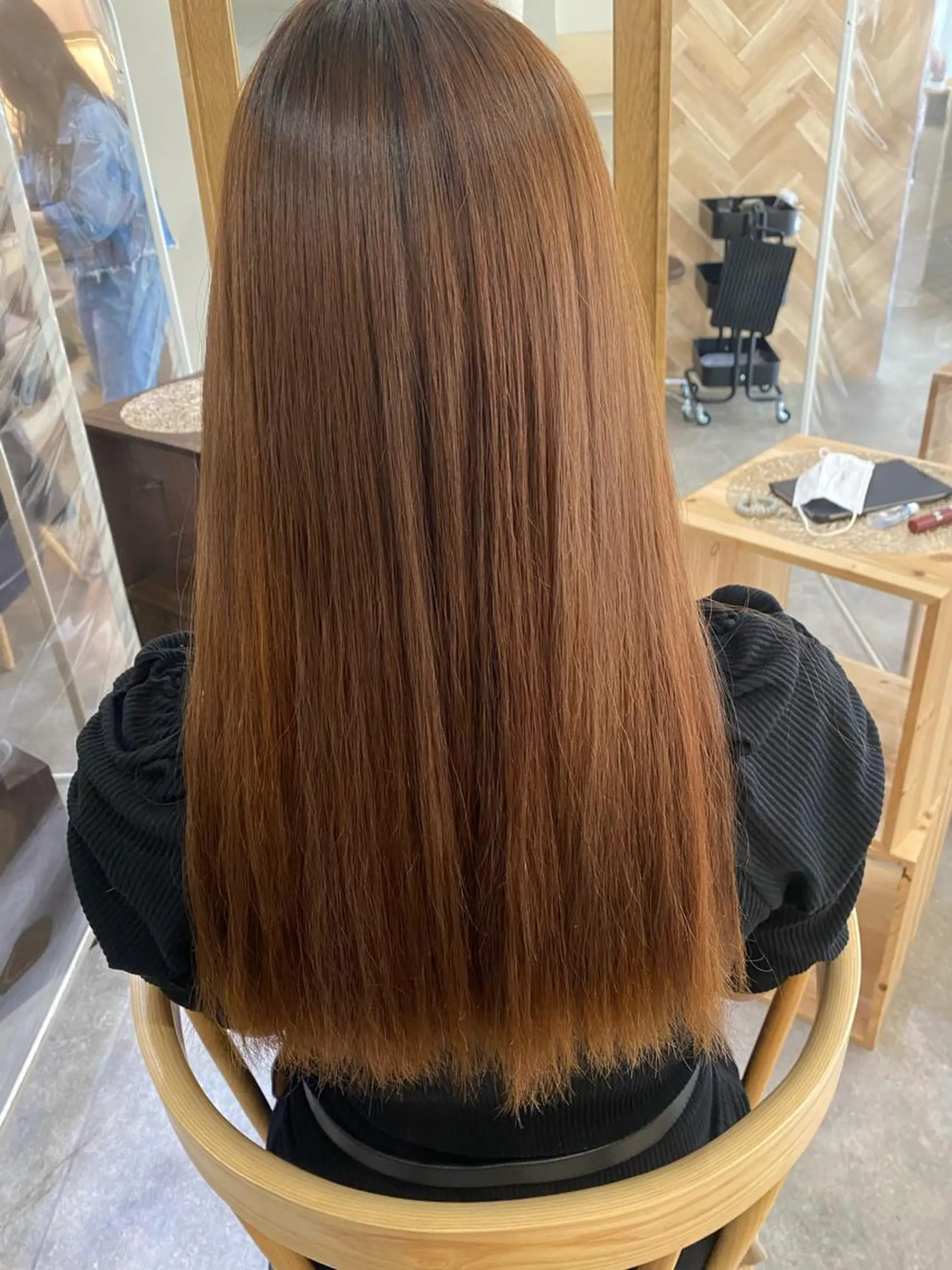 ロング ヘアアレンジ 酸性ストレート ボブ /ニュアンス/ satomi🧸💖のヘアスタイル