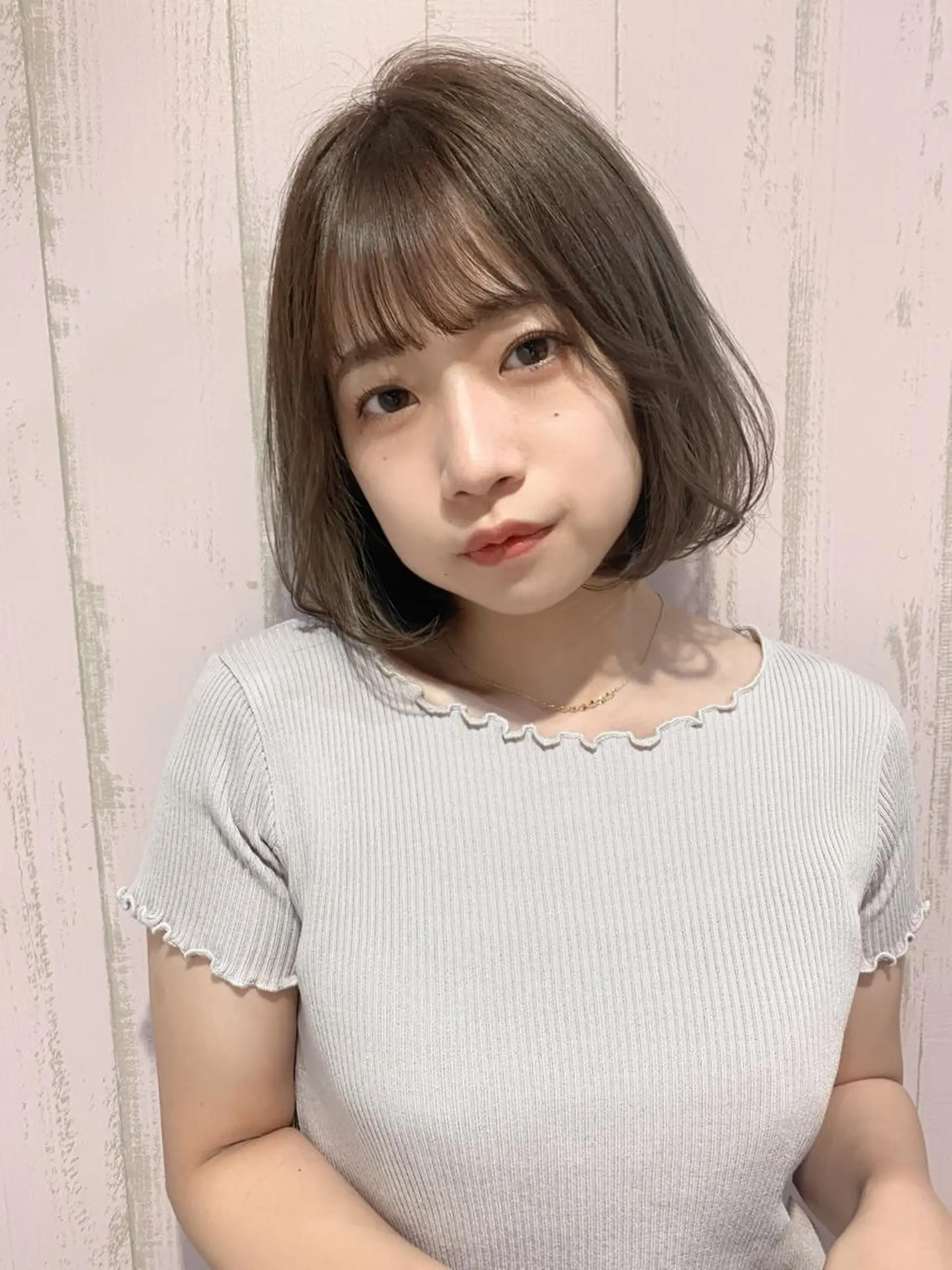 ミディアム カラー タンバルモリ 髪質改善カラー☆ ヘアアレンジmiyuのヘアスタイル