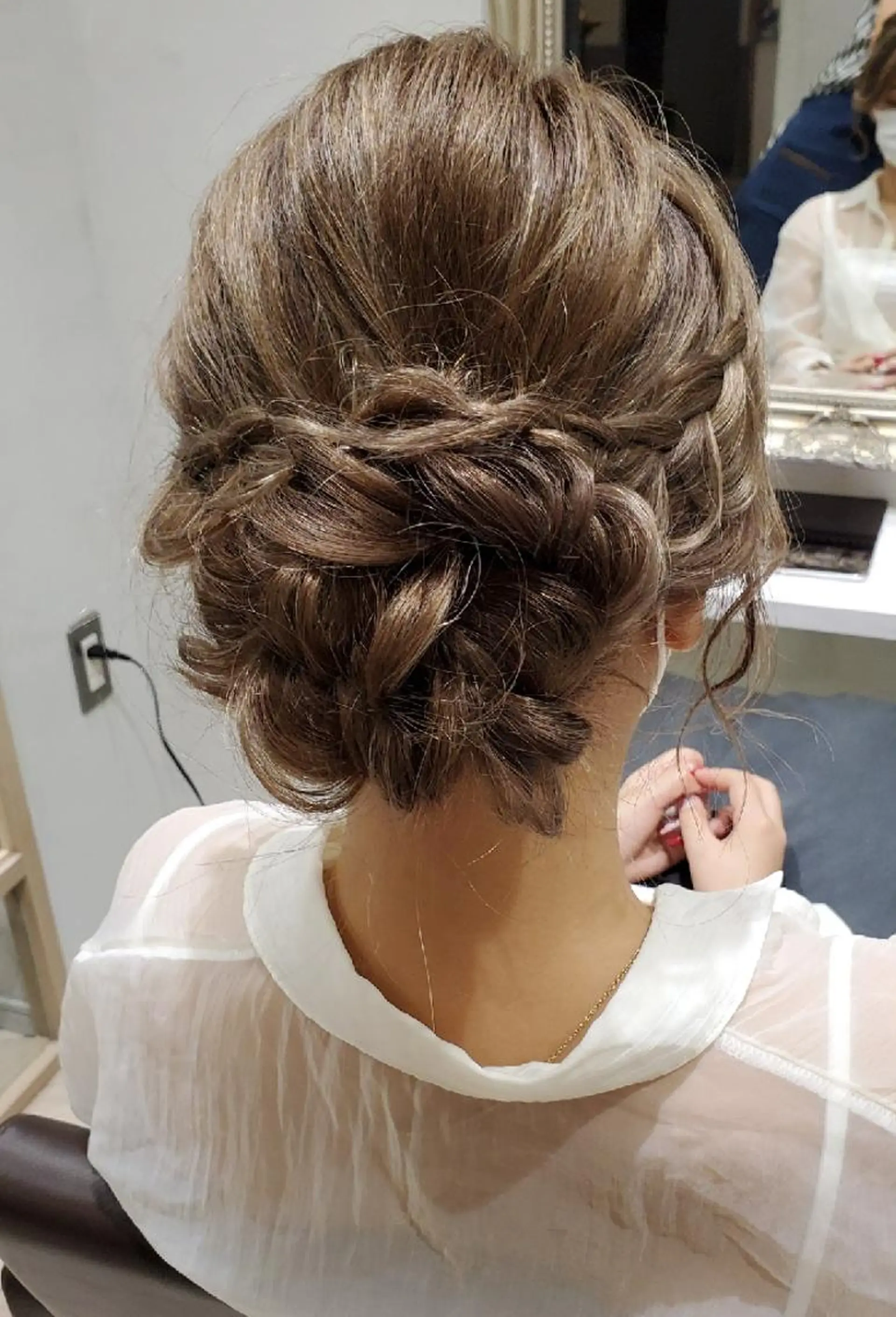 ミディアム 難波/白髪ぼかし/ KAORIのヘアスタイル