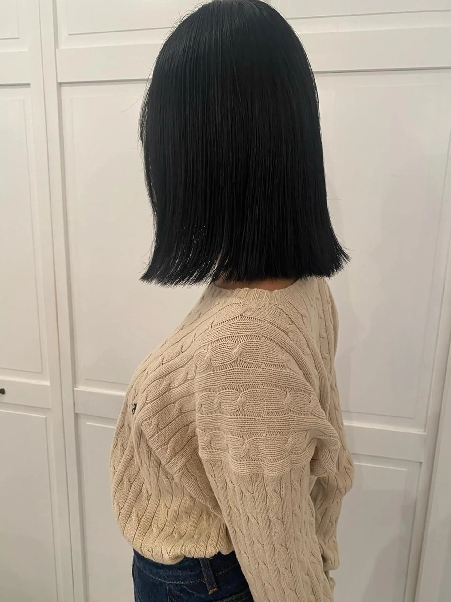 カラー ブリーチカラー🎀 韓国風/寺門美優のヘアスタイル