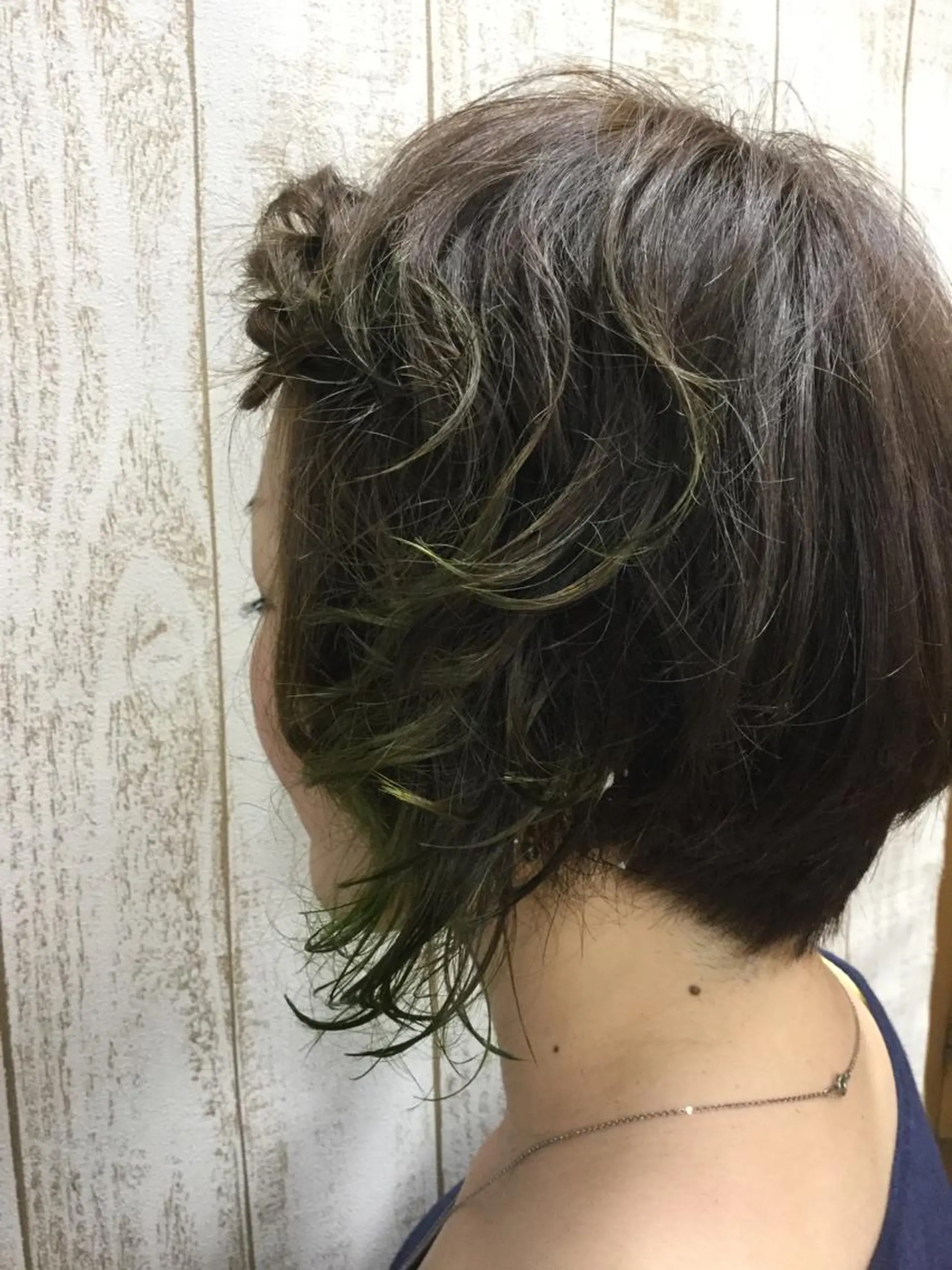 ショート カラー パーマ アディクシーカラー 後藤 健史のヘアスタイル